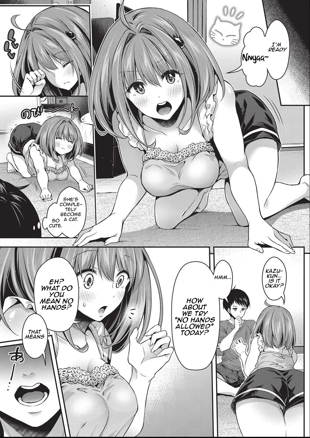 [Hachigo] Nyan Nyan Gokko | Playing Meow-Meow (Kozukuri H ni Kyoumi Shinshin na Shojokko-tachi) [English] [Aishi21] [Digital] - Page 5