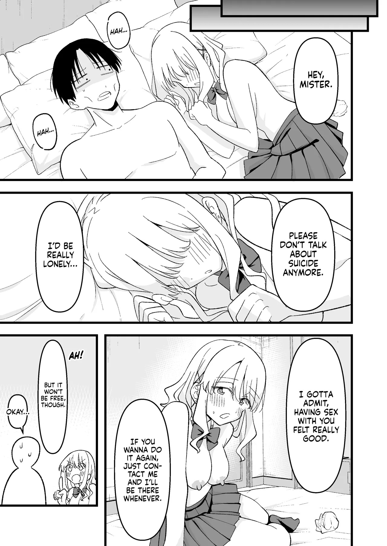 [Oyuhige] Shinitagari Shachiku datta Ore wa Hikari no Papakatsu Gal ni Ikasareru | I Was a Suicidal Wage Slave Until a Daddy Hunting Gyaru of Light Made Me Cum [English] [NudeSalad] - Page 42