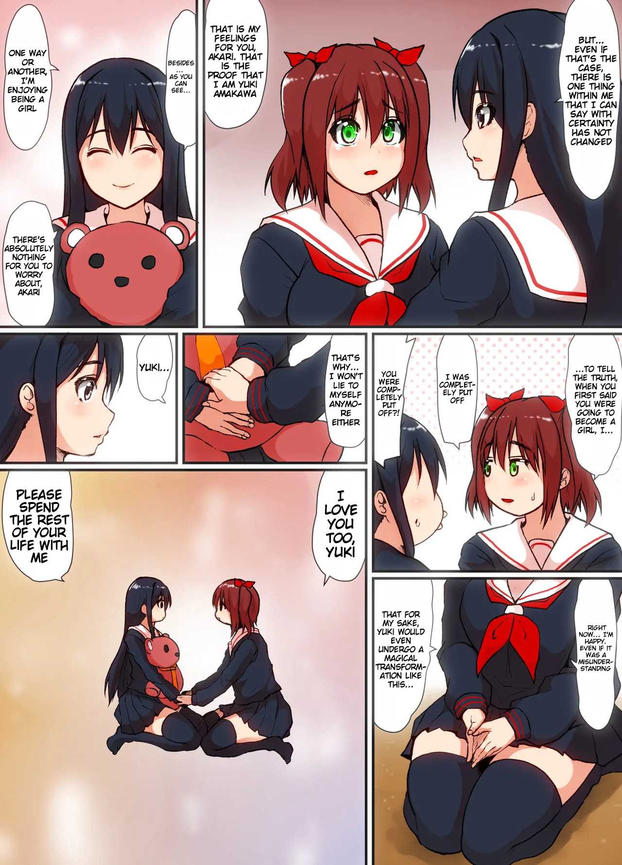 [Mahiru no Ashiato (Isna, Shiki Tenki)] Soshite Boku wa Shoujo ni Naru | And So, I Became A Girl - Page 29