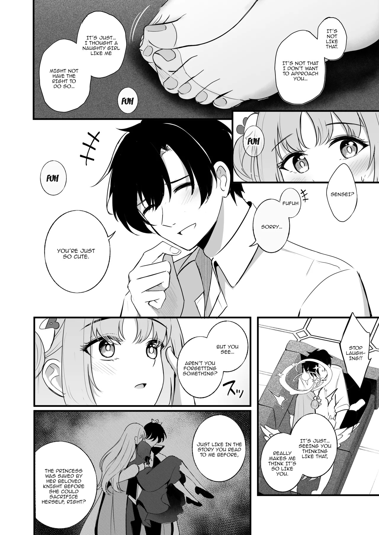 Sensei dake no Mondaiji | Sensei's Exclusive Problem Student (Blue Archive) [English] {Doujins.com} [Digital] - Page 35