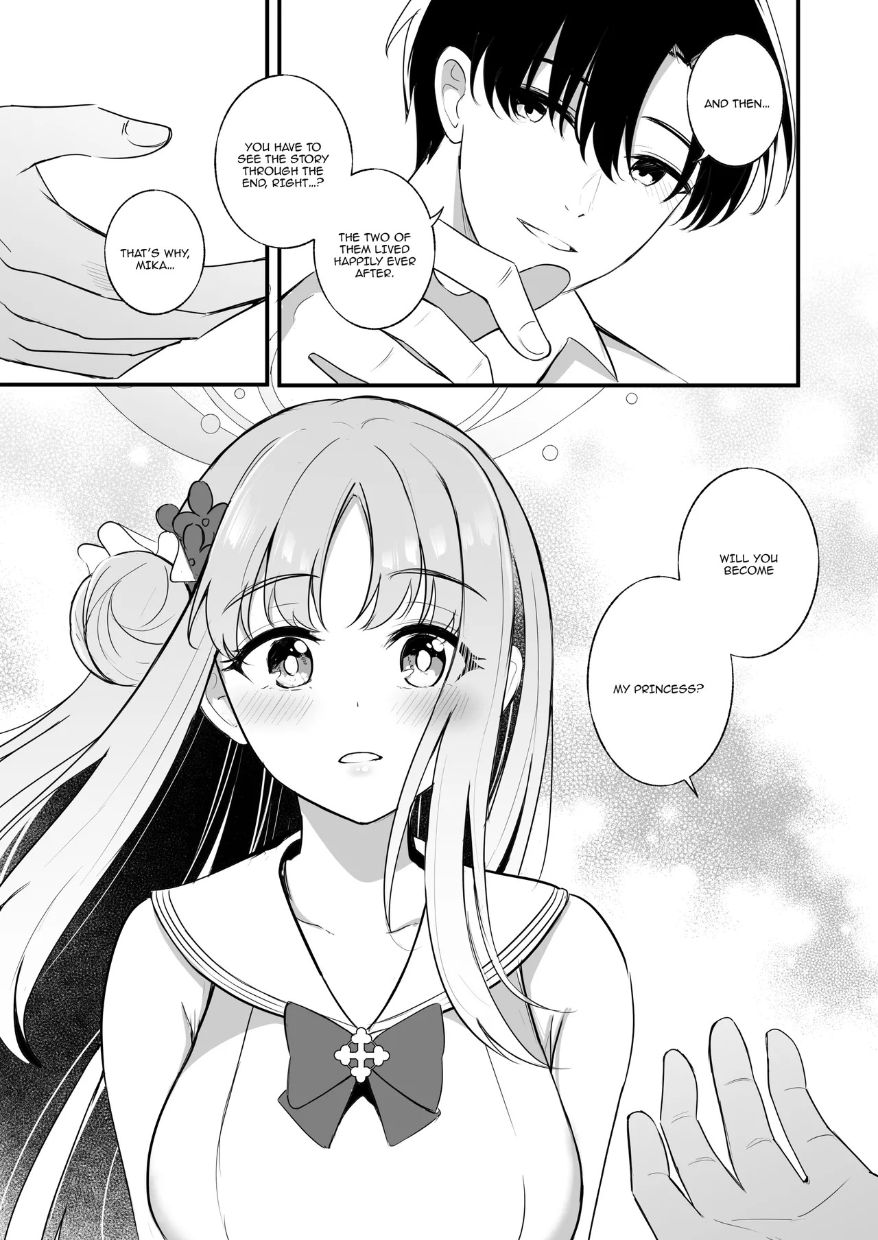 Sensei dake no Mondaiji | Sensei's Exclusive Problem Student (Blue Archive) [English] {Doujins.com} [Digital] - Page 36