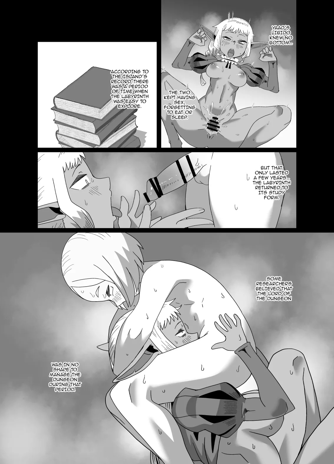 [Mogura no Suana (zeiminarai)] Doukeshi wa Boku no Ougonkyou | The Court Fool is My Golden Country (Dungeon Meshi) [English] {Doujins.com} - Page 21