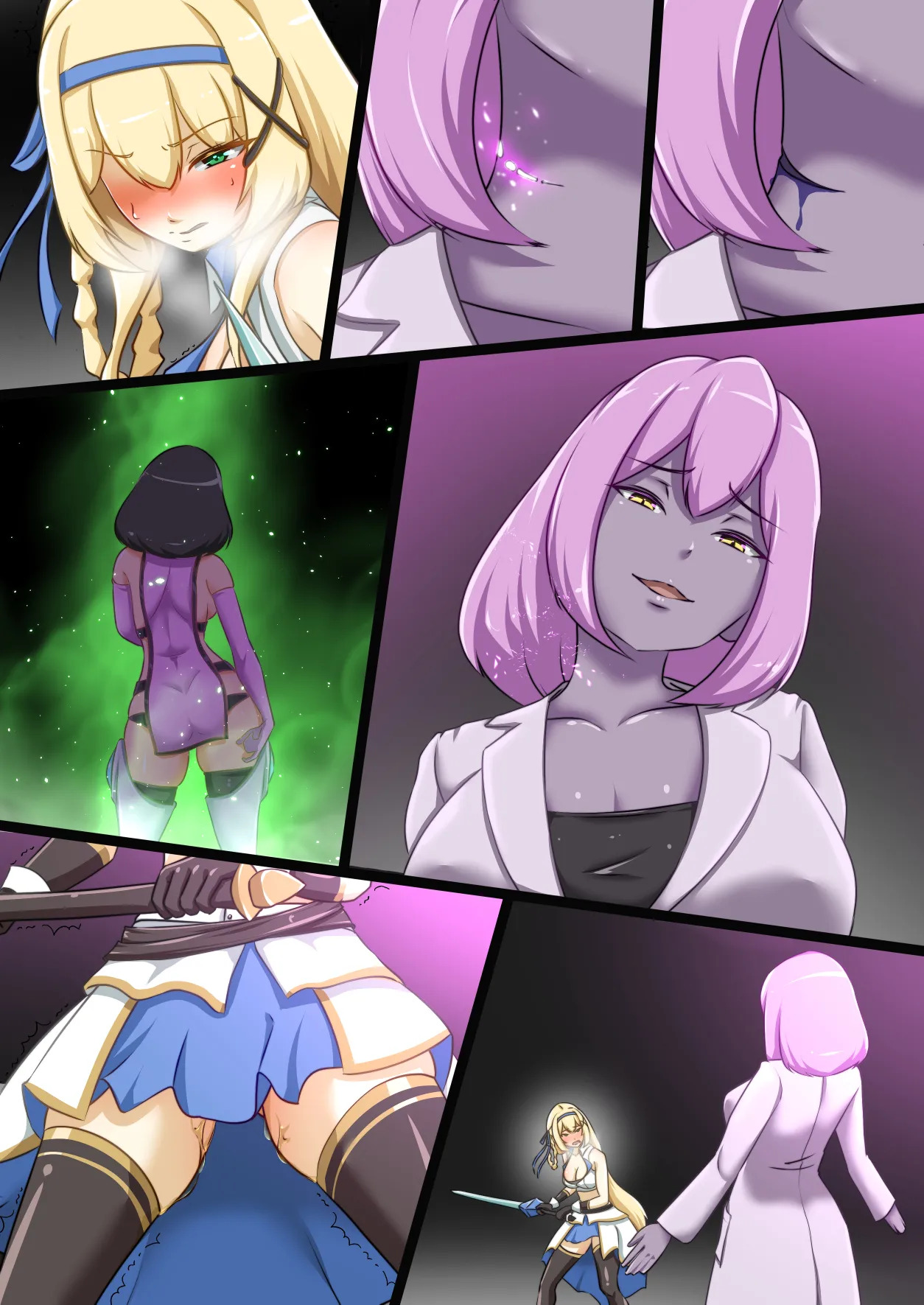 [Seika Kairaku Shoten (Erutoria, Dew, Kamekame)] Himekishi ga Ecchi na Teki to Tatakatte Haiboku suru Hanashi | The Knight-Princess Is Defeated By An Erotic Foe [ENG] - Page 42