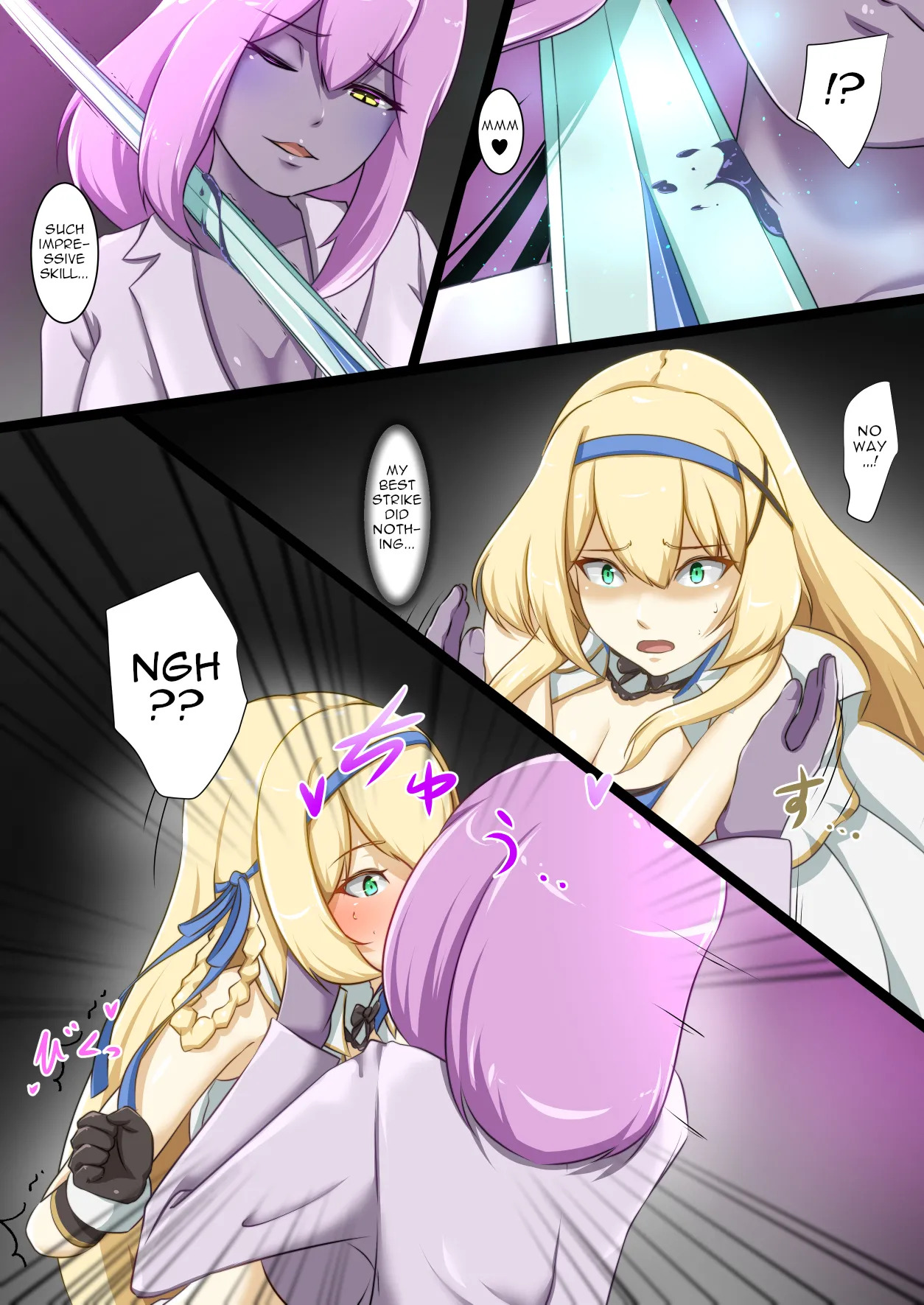 [Seika Kairaku Shoten (Erutoria, Dew, Kamekame)] Himekishi ga Ecchi na Teki to Tatakatte Haiboku suru Hanashi | The Knight-Princess Is Defeated By An Erotic Foe [ENG] - Page 6