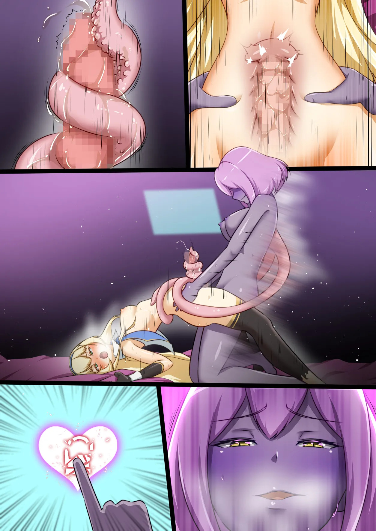 [Seika Kairaku Shoten (Erutoria, Dew, Kamekame)] Himekishi ga Ecchi na Teki to Tatakatte Haiboku suru Hanashi | The Knight-Princess Is Defeated By An Erotic Foe [ENG] - Page 63