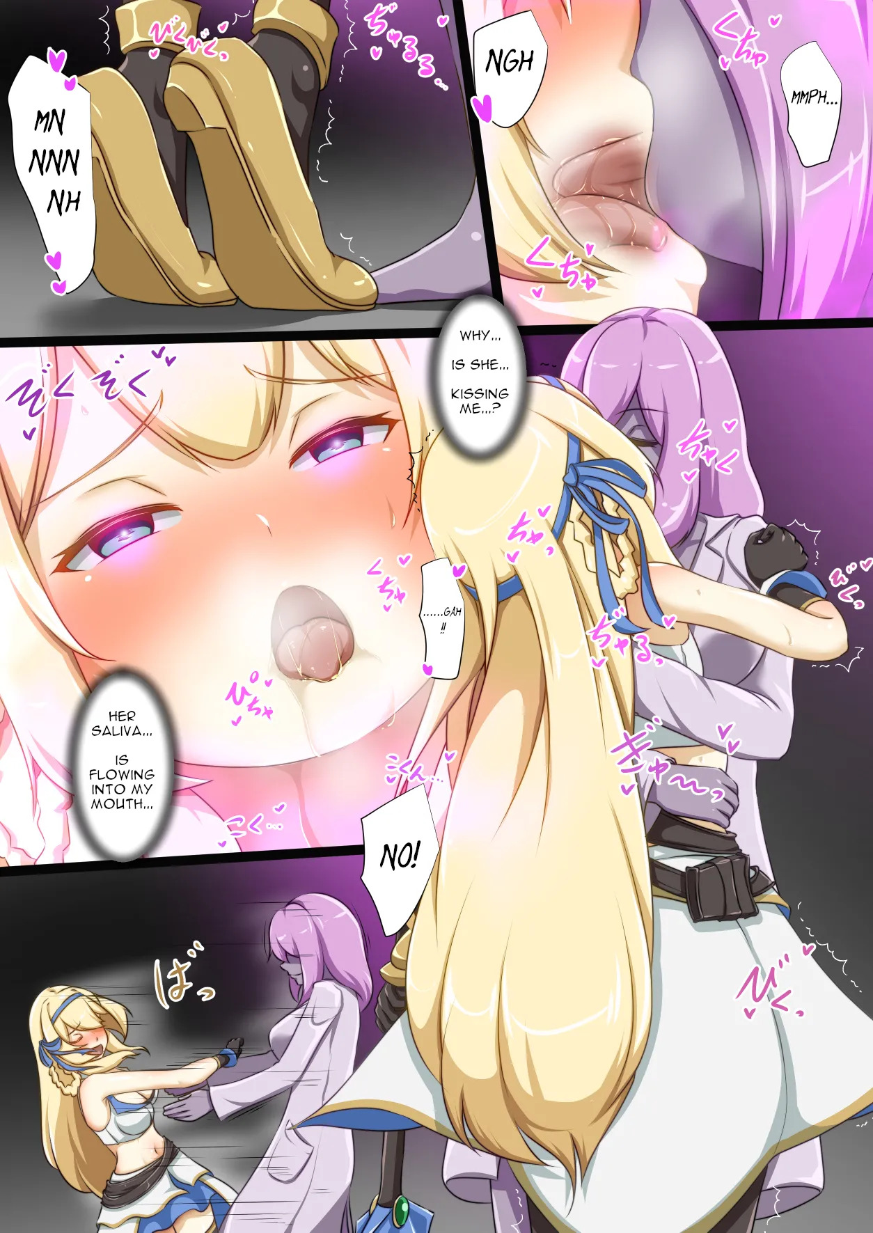 [Seika Kairaku Shoten (Erutoria, Dew, Kamekame)] Himekishi ga Ecchi na Teki to Tatakatte Haiboku suru Hanashi | The Knight-Princess Is Defeated By An Erotic Foe [ENG] - Page 7