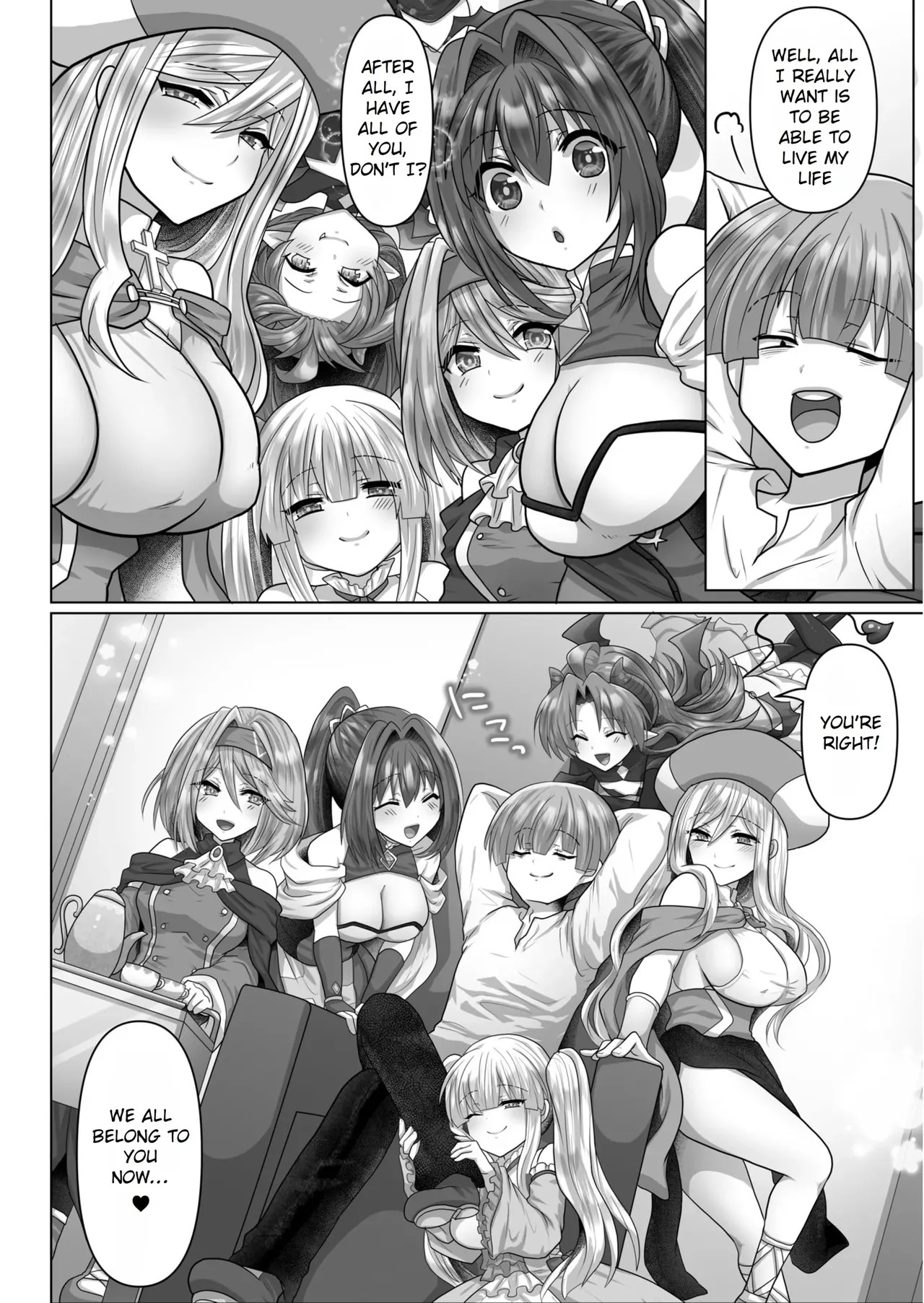 [Ashitaba Mofu] Tensei Neet no Isekai Harem Seikatsu Ch. 1-6 [English] - Page 139