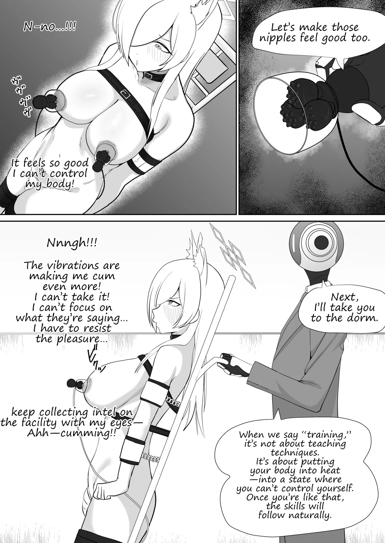 [Maiju (Sasaki Musashi)] Ogata Kanna Fuuzokujou ni Naru | Kanna Ogata becomes a prostitute (Blue Archive) [English] [Digital] - Page 9