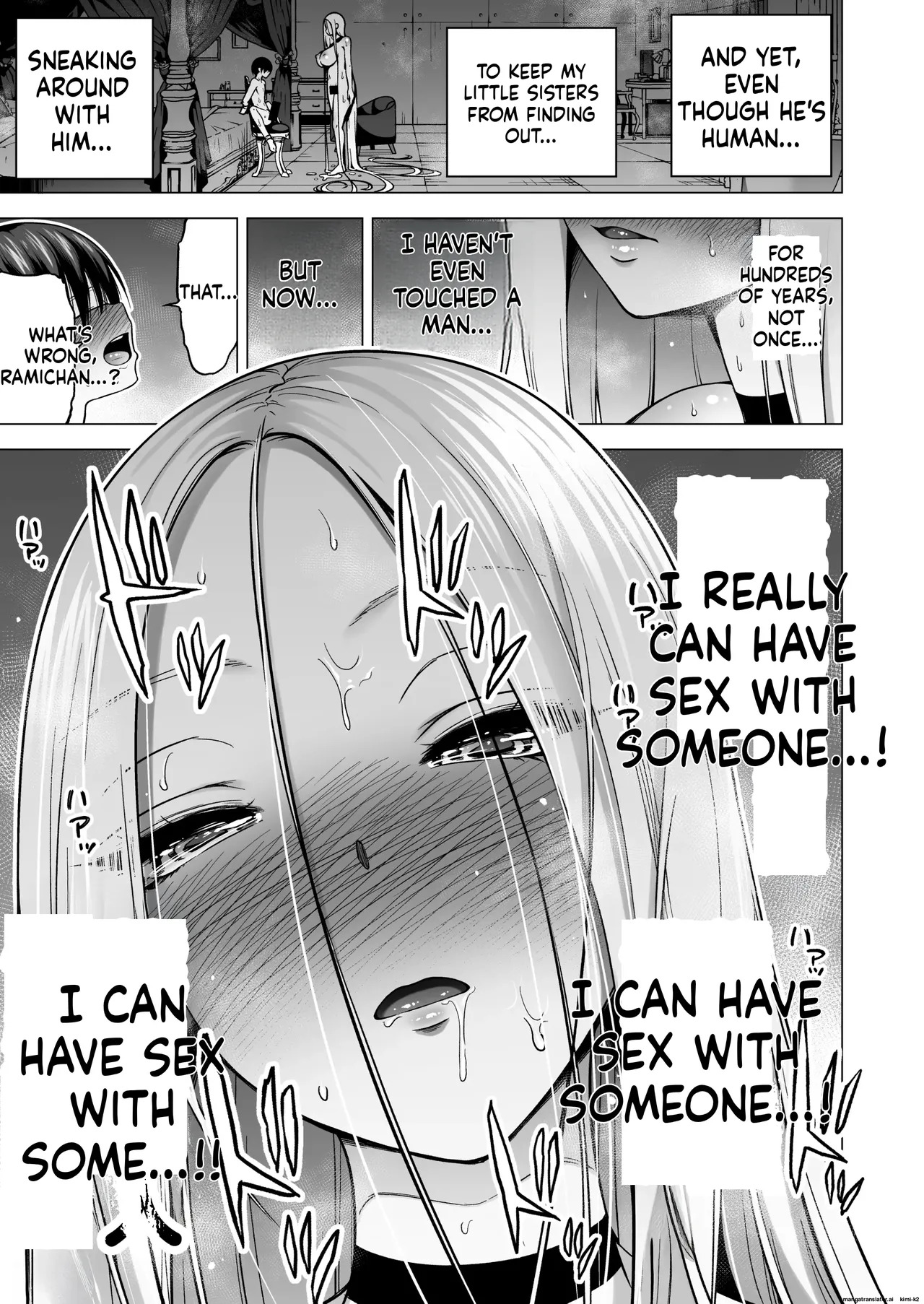 Hands-On Draining with Three Succubus Sisters 4 - Page 40