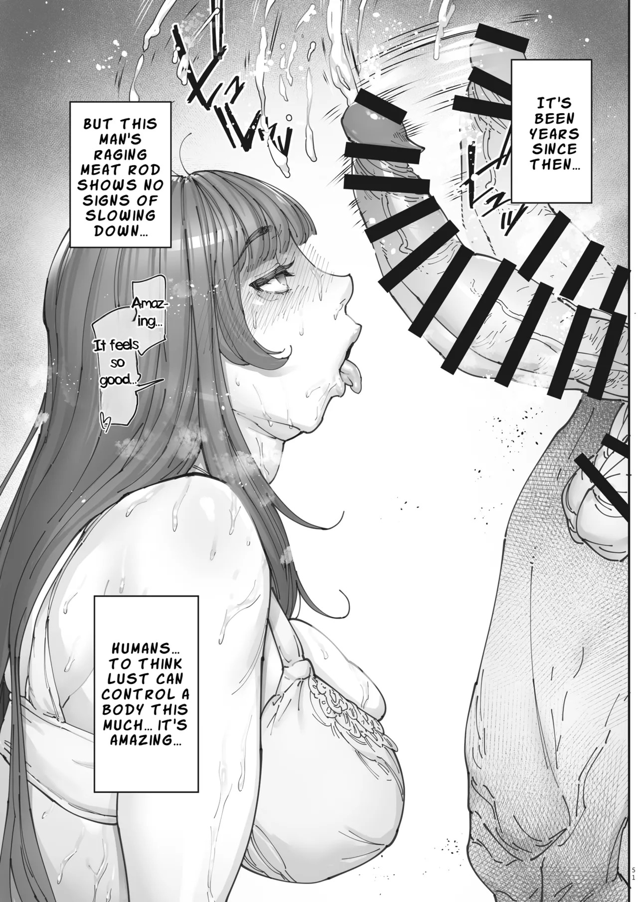 [Kocho Kocho Koukou (Bonten)] Zoku - Kaigo Beit de Roujin no Gouin na Yokkyuu to Okane no Mae ni Chitai o Sarasu JK | The High School Girl Who Exposes Her Shame in the Face of a Senior’s Forceful Desires and Money at Her Care‑Work Part‑Time Job [English] [LKK•Scans] [Digital] - Page 50