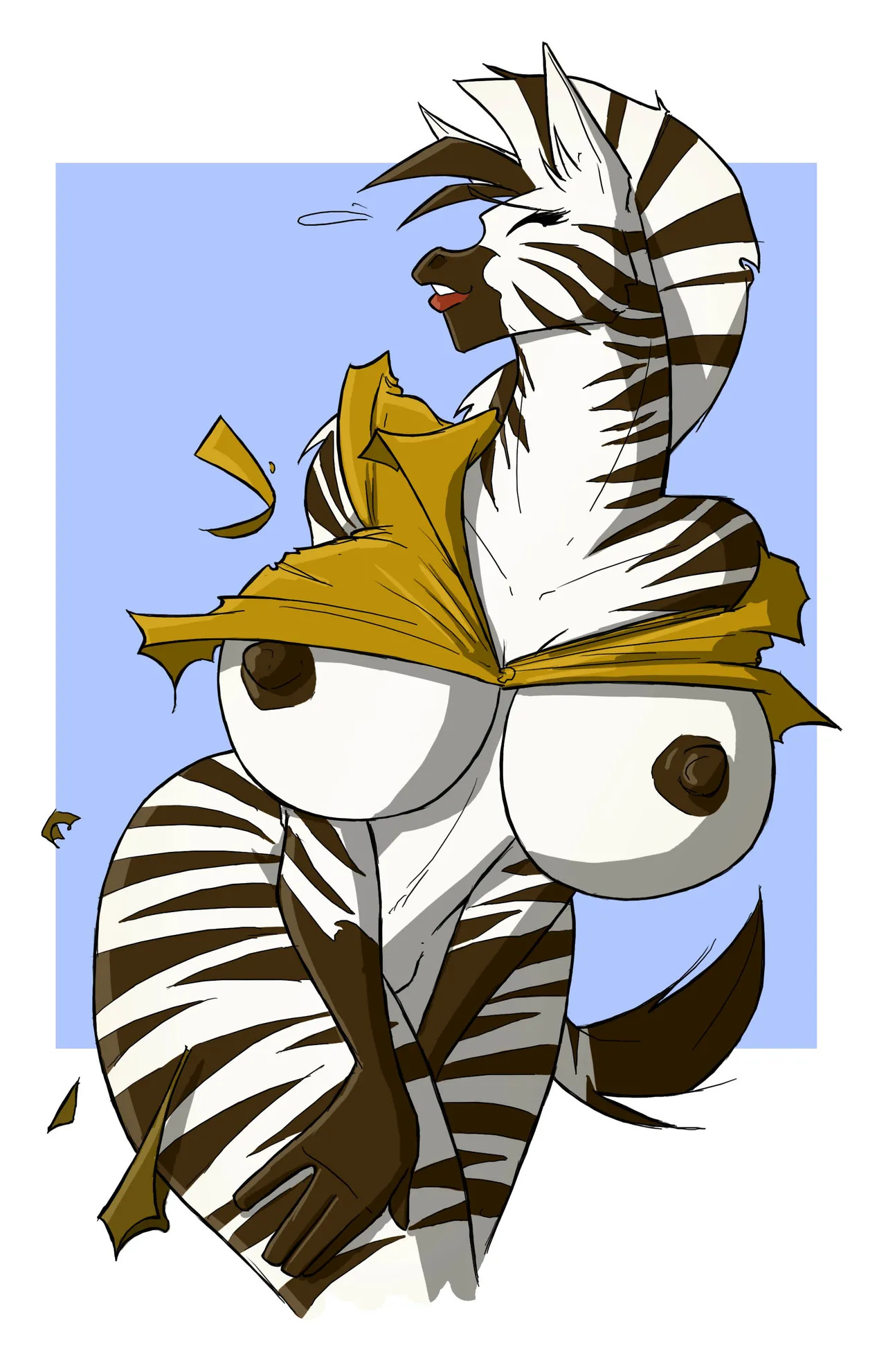 Zebra Zoo-Girl Sequence - Page 10