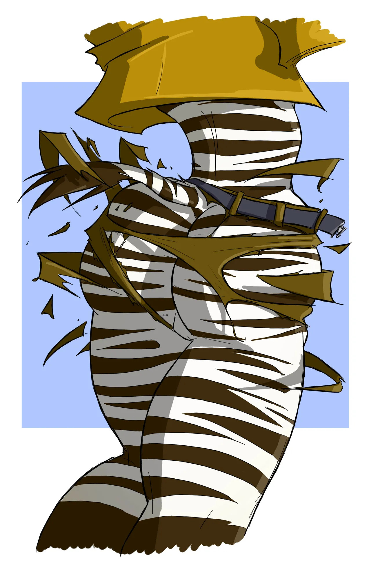 Zebra Zoo-Girl Sequence - Page 9