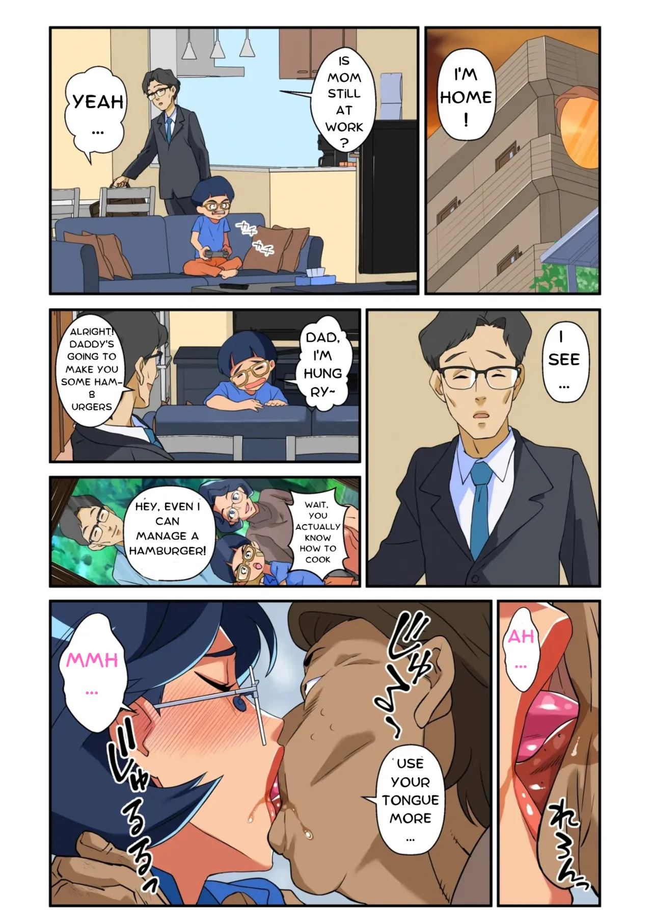 [Mosquito Man] Tsuma no Bakunyuu ni Muragaru Otoko-tachi ~Zoku Bakunyuu Tsuma Namatame Kyouko~ | Men flocking to my wife's huge breasts ~Continuation of the busty wife Kyoko Namatame~ [English] - Page 11