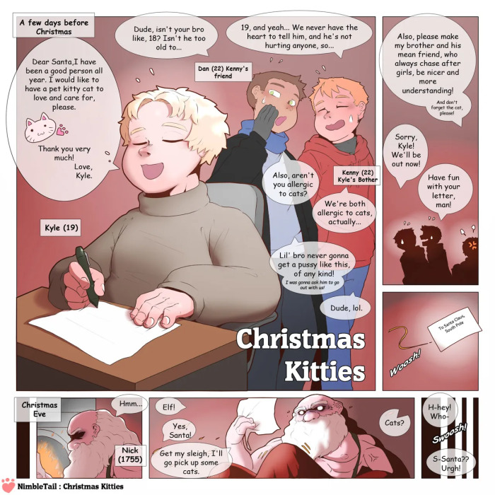 nimbletail Christmas Kitties