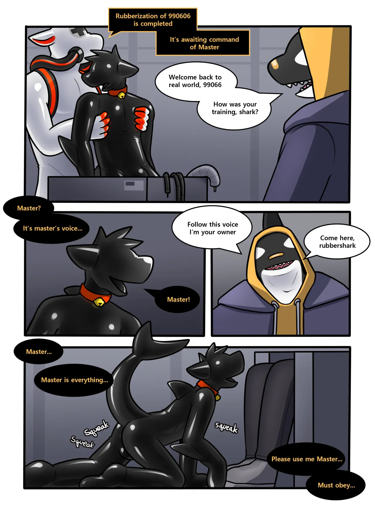 [Qundium/Hacony] RubberShark (English) [Complete] - Page 35