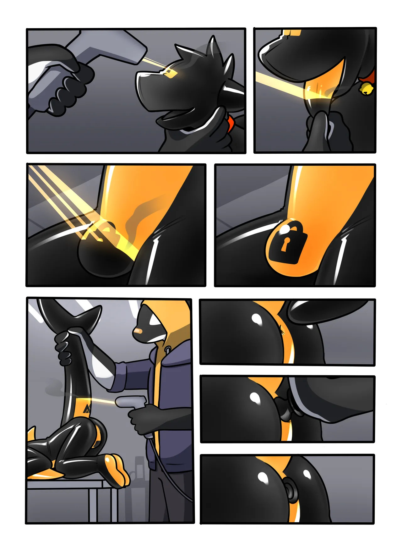 [Qundium/Hacony] RubberShark (English) [Complete] - Page 37
