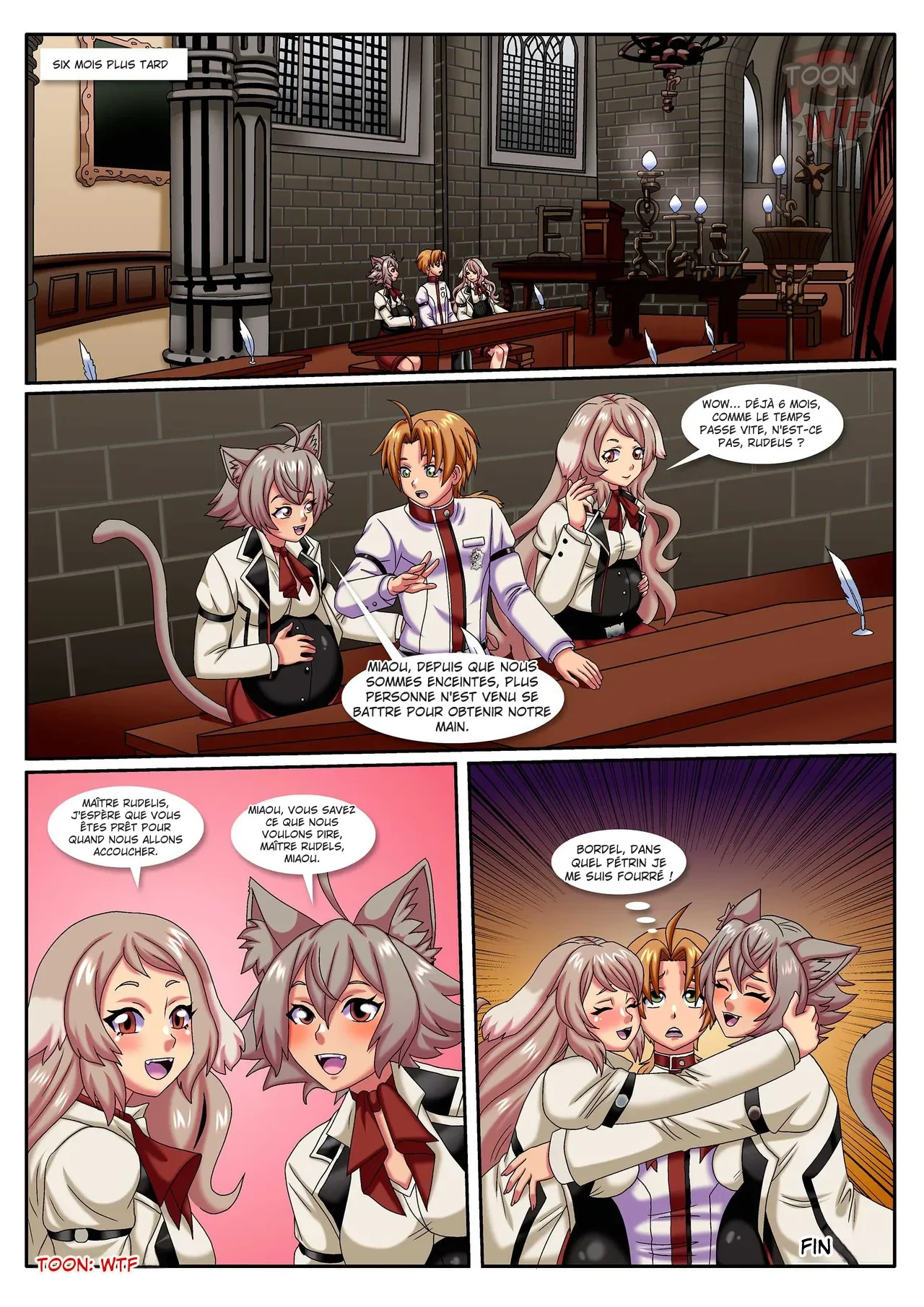 [PalComix] A Feline Lesson (Mushoku Tensei) (french) - Page 15