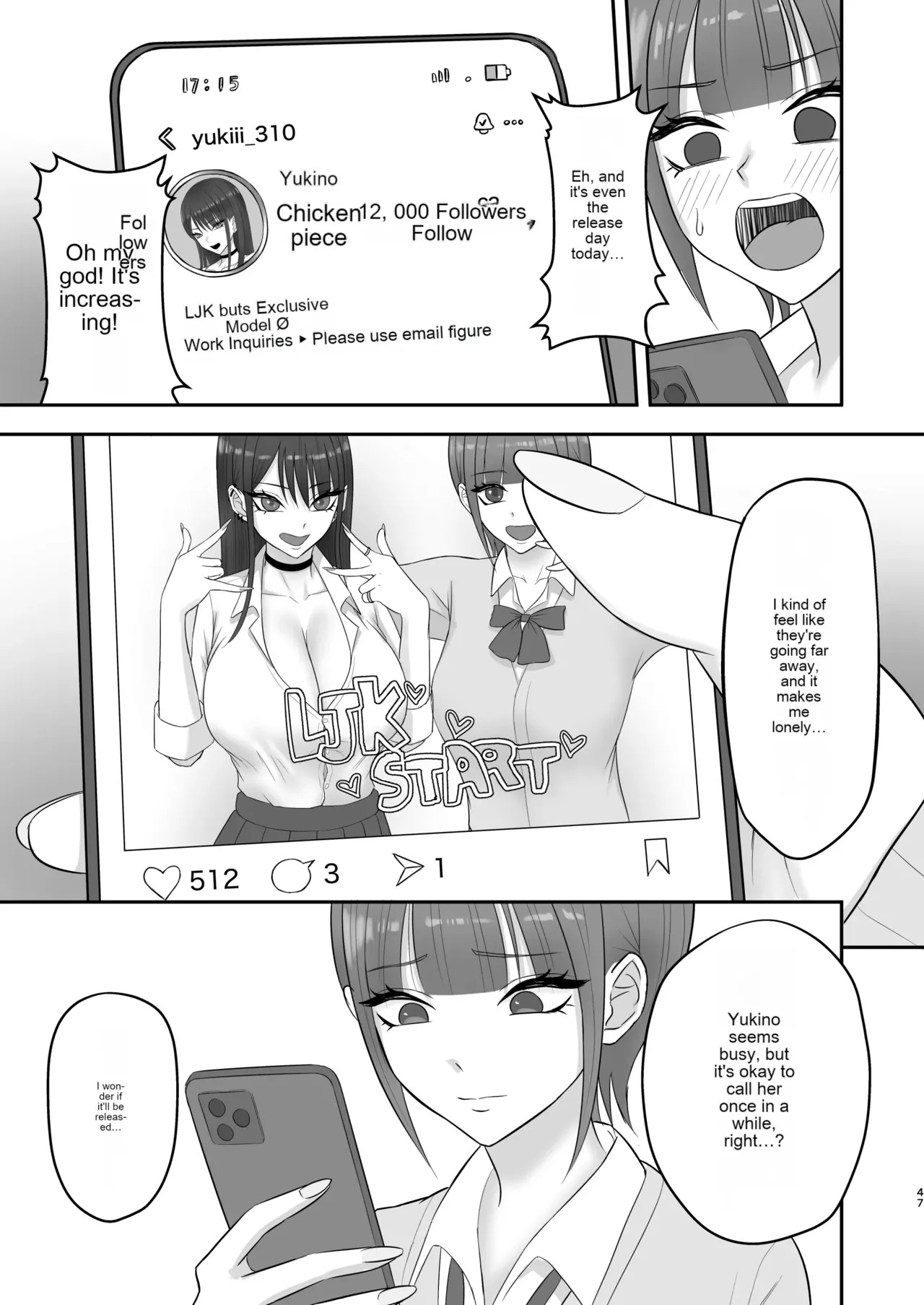 [Zarameccho] Akogare no Model Jimusho ni Haitta Kekka… [Digital] [MTL] - Page 46