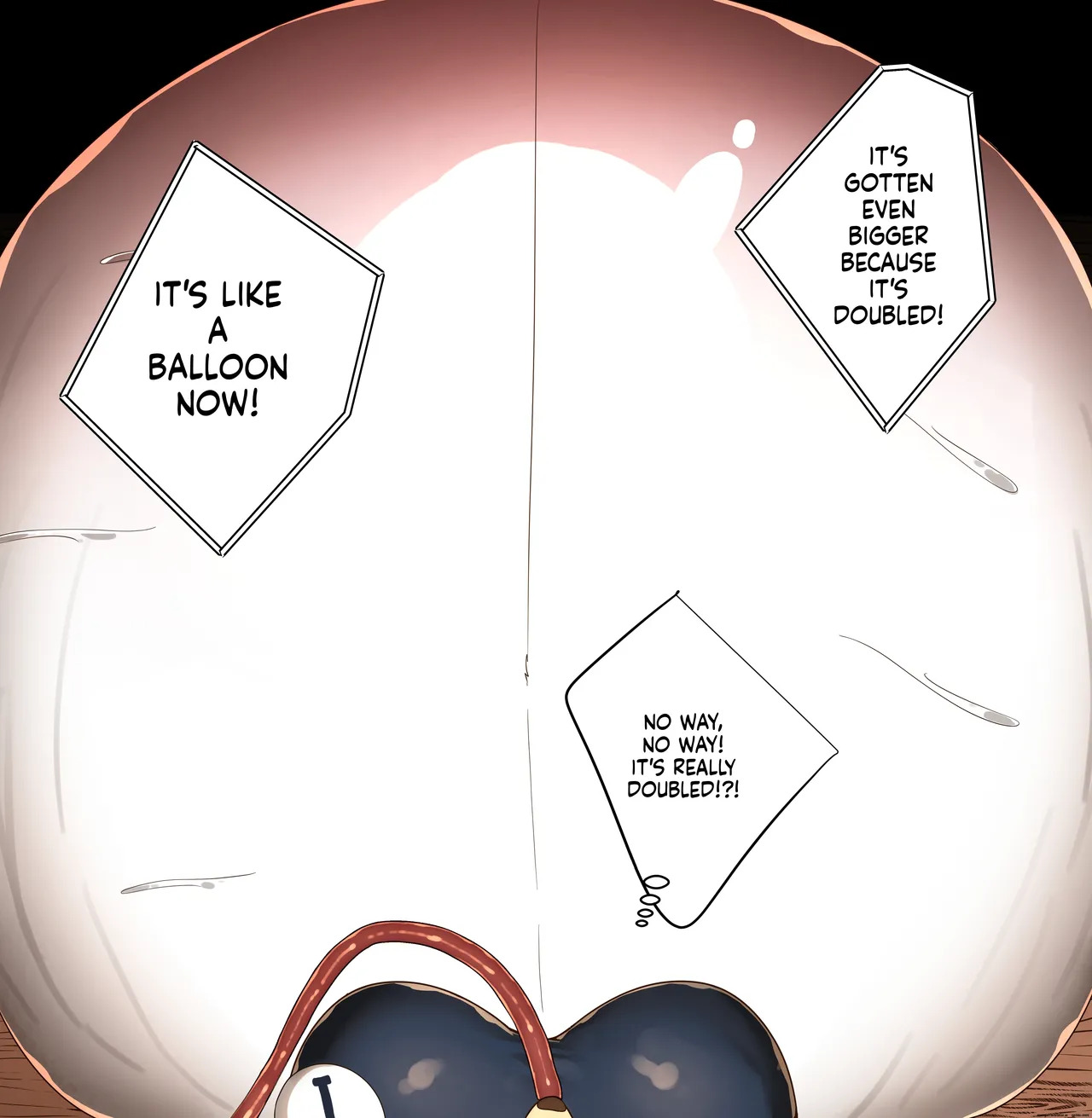 [Tach8] At the Bloated Belly Auction, the female beast girl gets inflated until she fills the entire venue 🦊 - Page 16