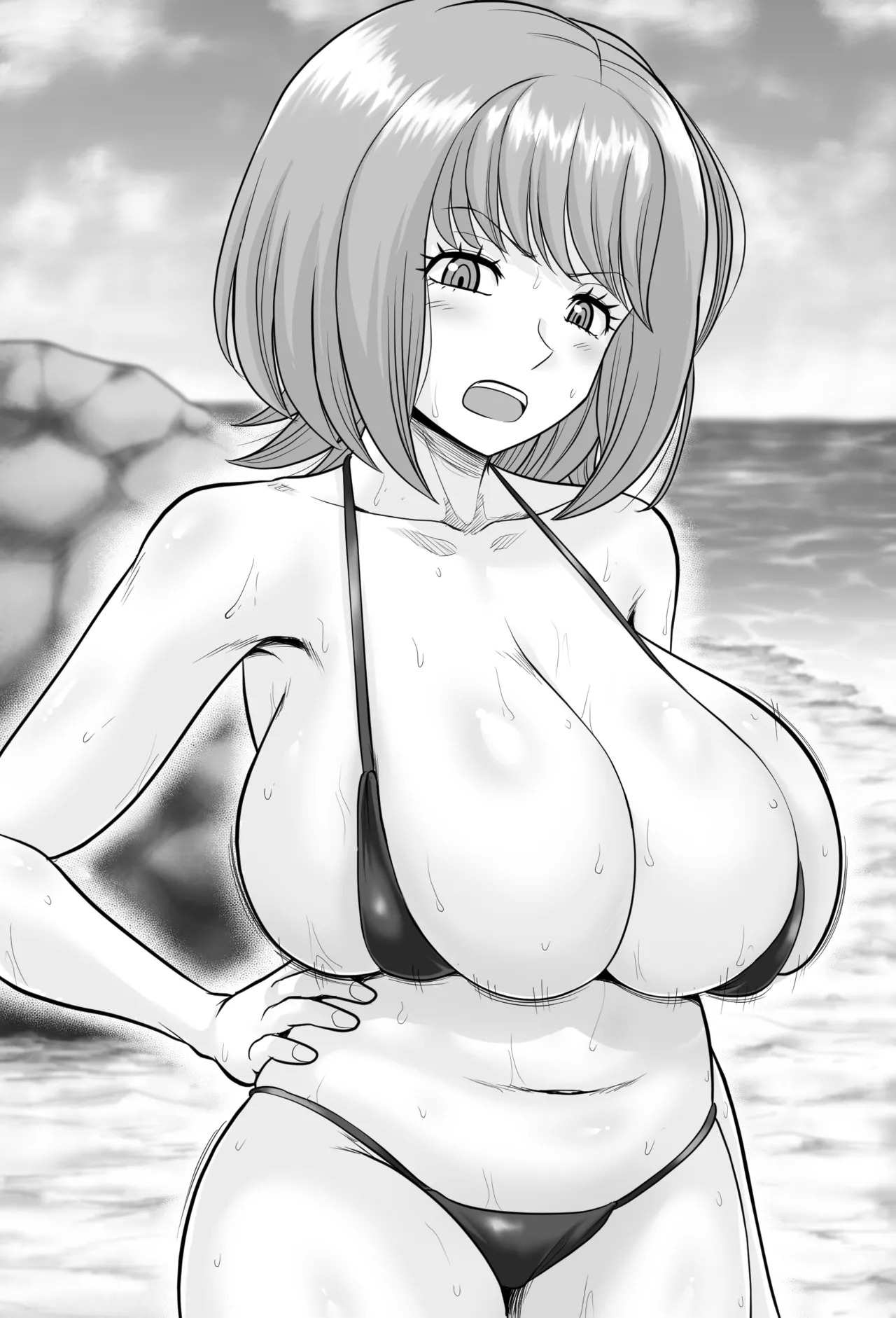 [駄堕] 海でののさんにずりずりしてもらった (ワールドトリガー) - Page 20