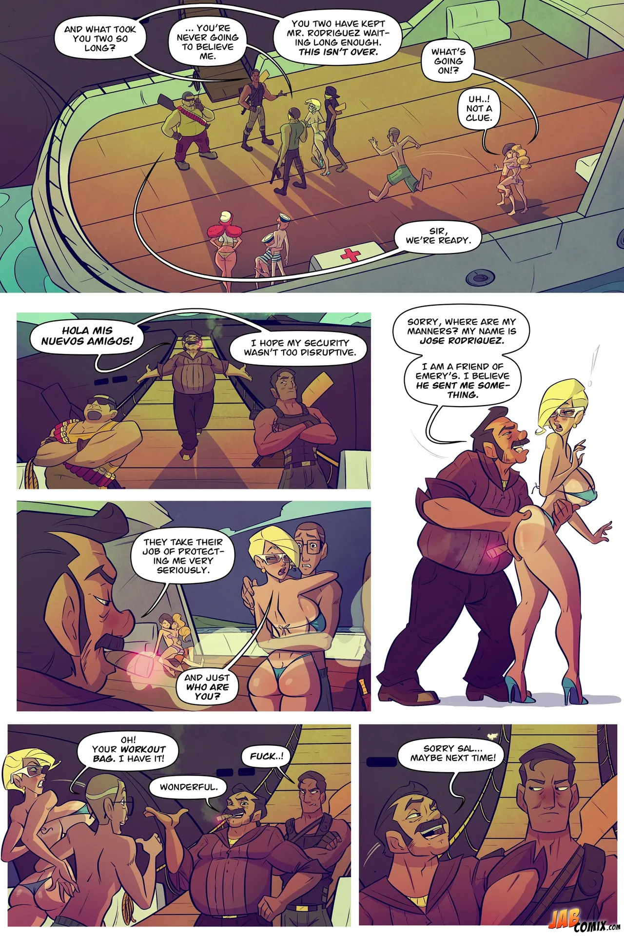 A Model Life #03 (Artist:JABCOMIX) - Page 11
