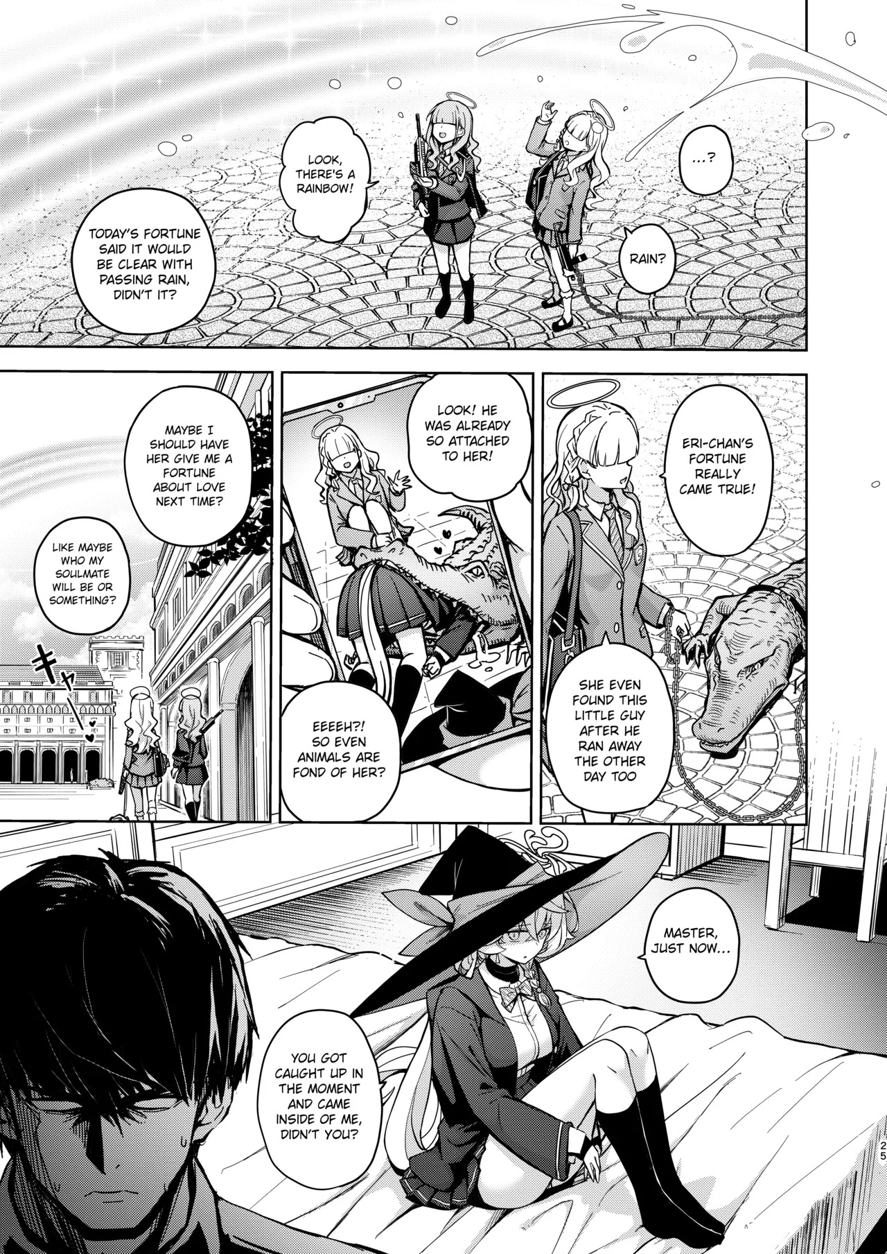 [MMU2000 (Mishima Hiroji)] Arcana no Michibiki nan desu, Unmei nan desu. | A story about having sex with Eri under the guidance of Arcana (Blue Archive) [English] [Nemugaki Translations] [Digital] - Page 25