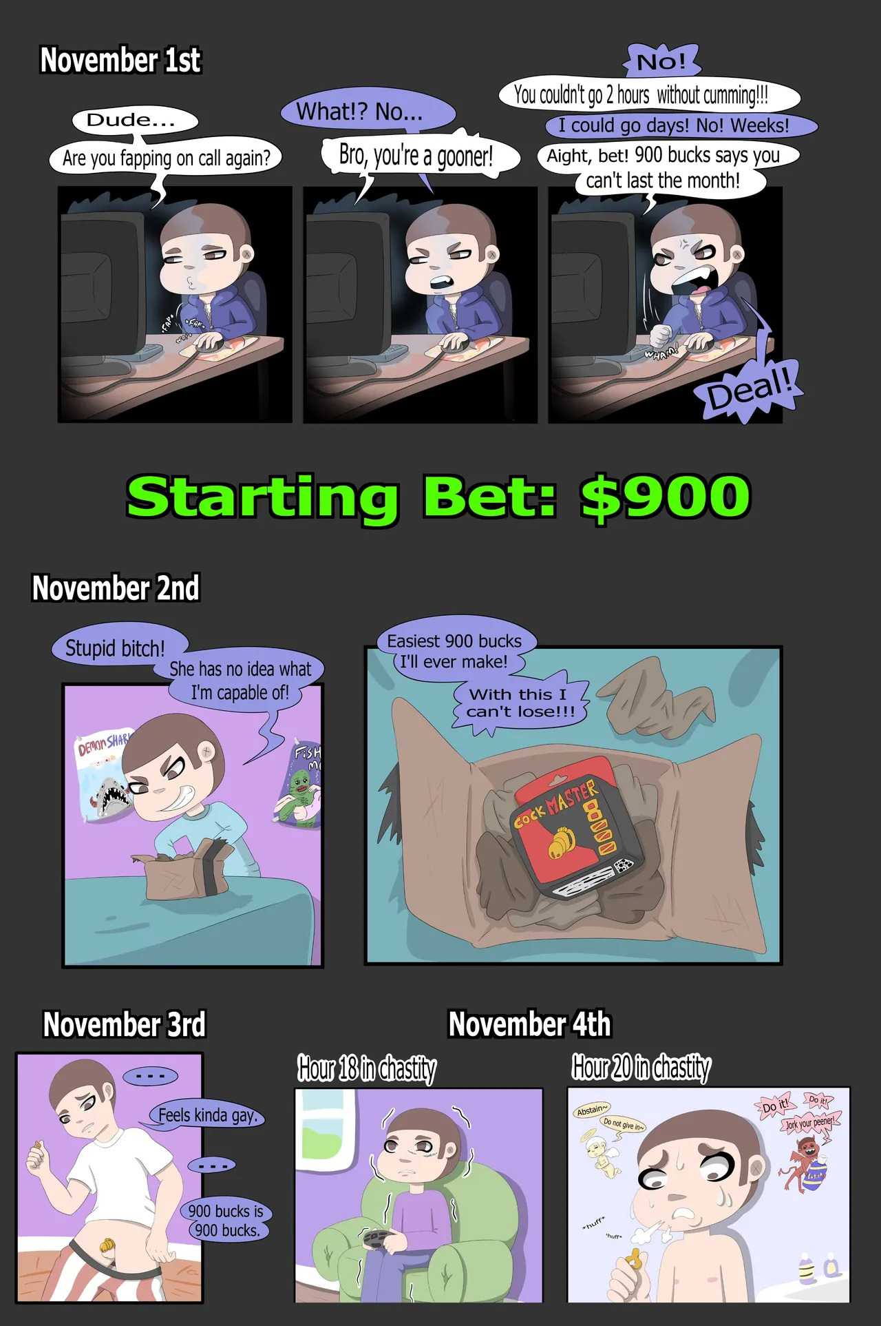 (SwirlyThang) Locktober Bet - Page 34