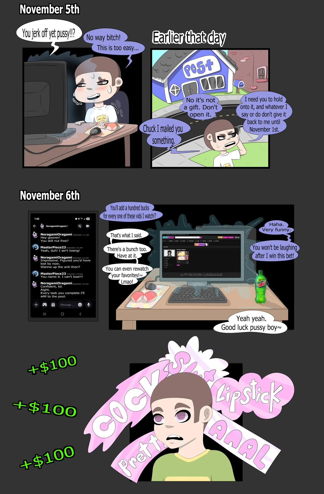 (SwirlyThang) Locktober Bet - Page 35