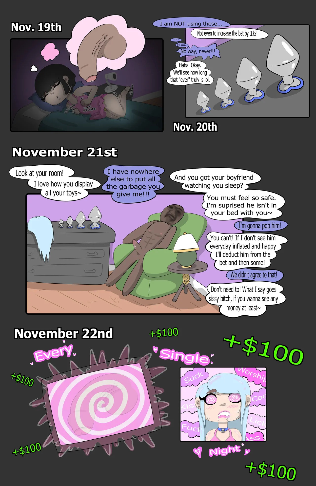(SwirlyThang) Locktober Bet - Page 40
