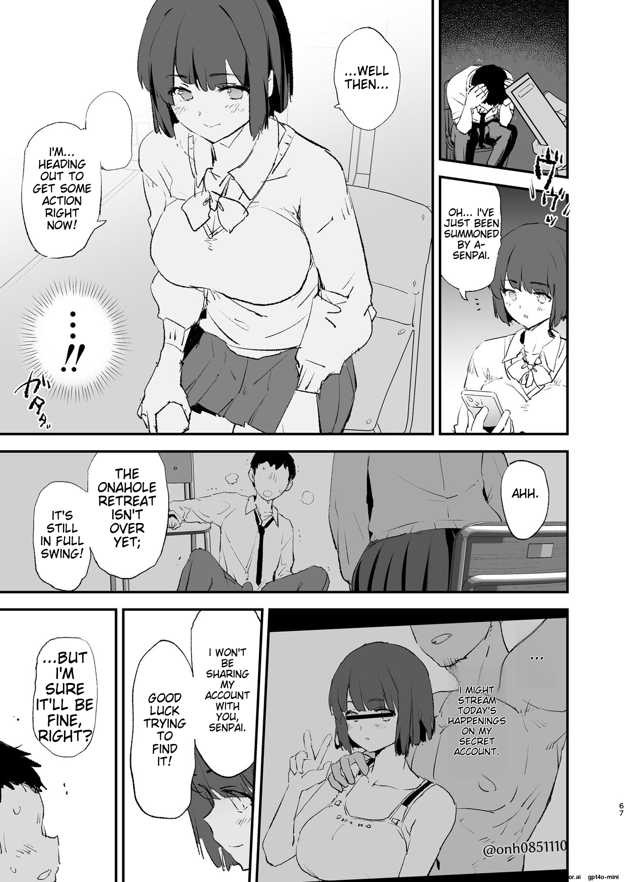 [Yami ni Ugomeku (Dokurosan)] Boku dake Yobare nakatta Onaho Gasshuku Ippakume to Nihakume [English] [MTL] [Digital] - Page 67