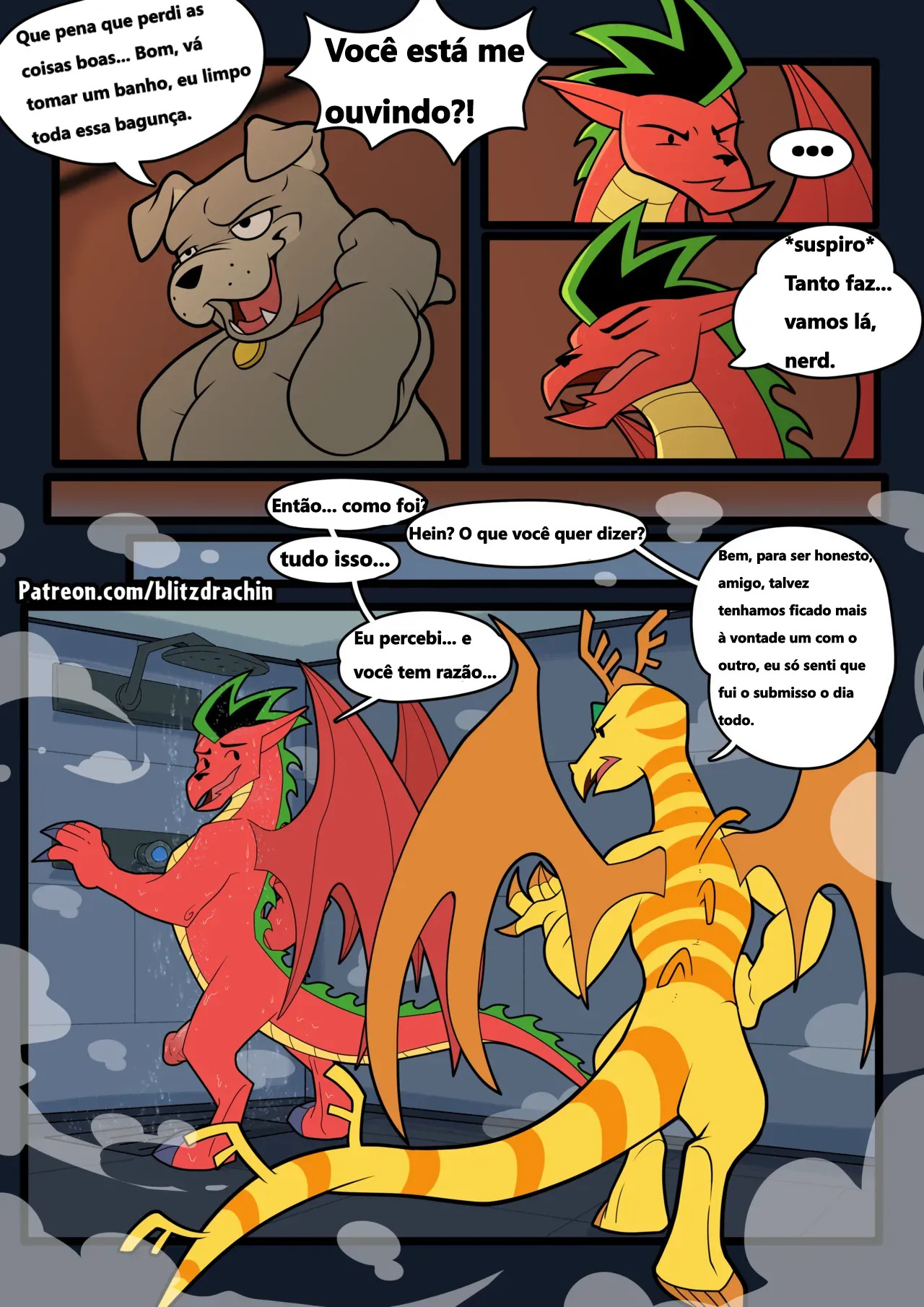 [blitzdrachin] Dragon Lessons 3 | lições de dragão 3 [Portuguese BR] - Page 36