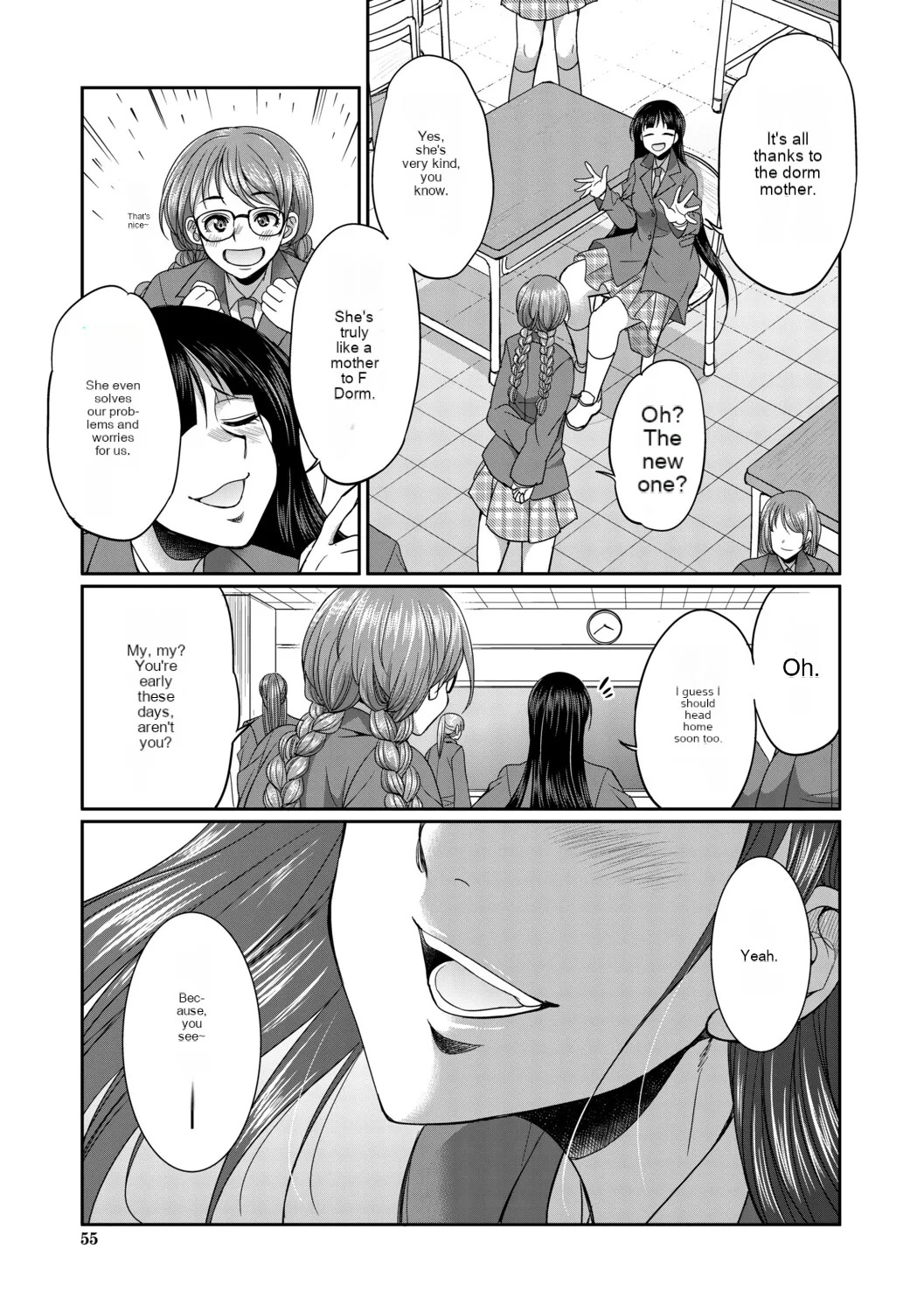 [Gekka Kaguya] Futanari schoolgirl and her dorm mother...♡ Ch1 - Page 53