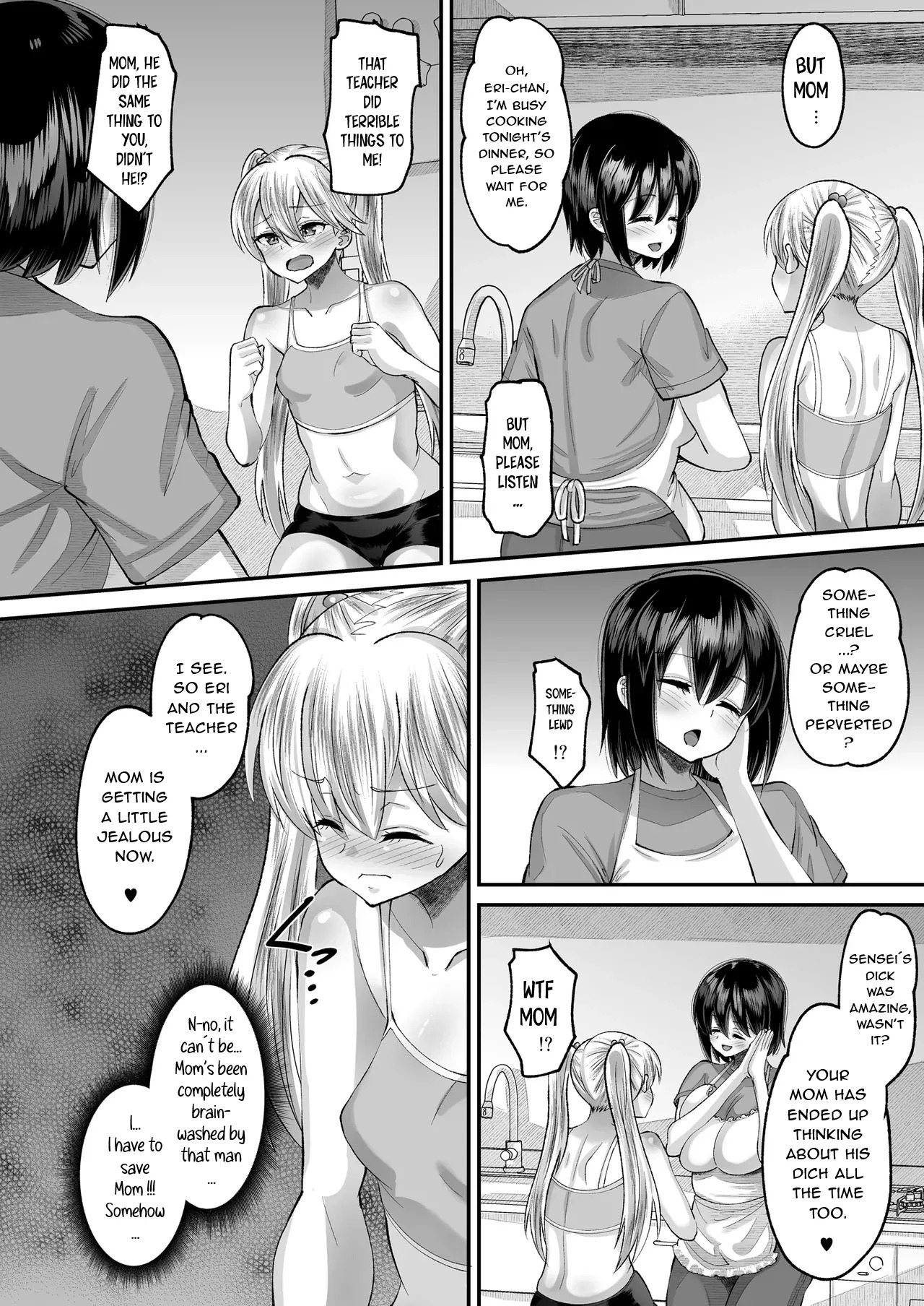 AMP (Norakuro Nero)] Kichiku Kyoushi ni Otosareta Boku no Seito Kaichou 4 Jijo Eri [English] [NachasGrandes] - Page 20