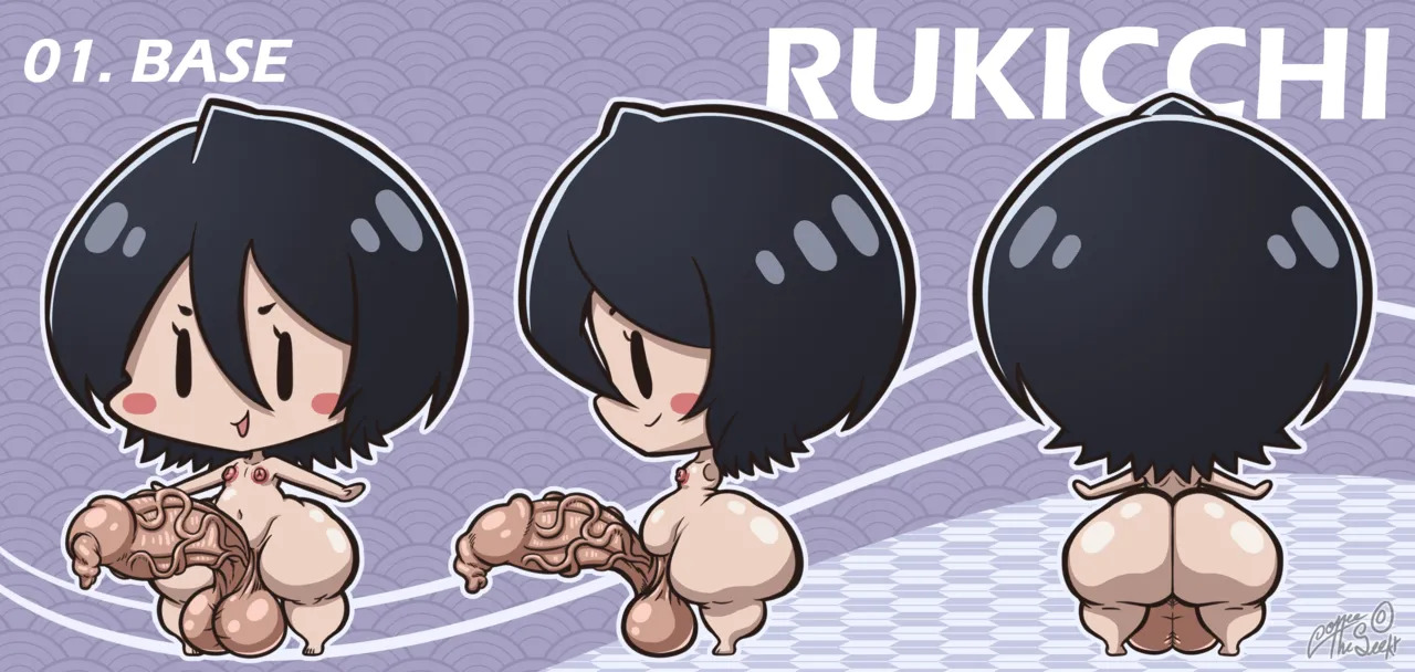[CoffeeTheSeeker] RUKIA'S BIG ASS COLLECTION (BLEACH) - Page 123