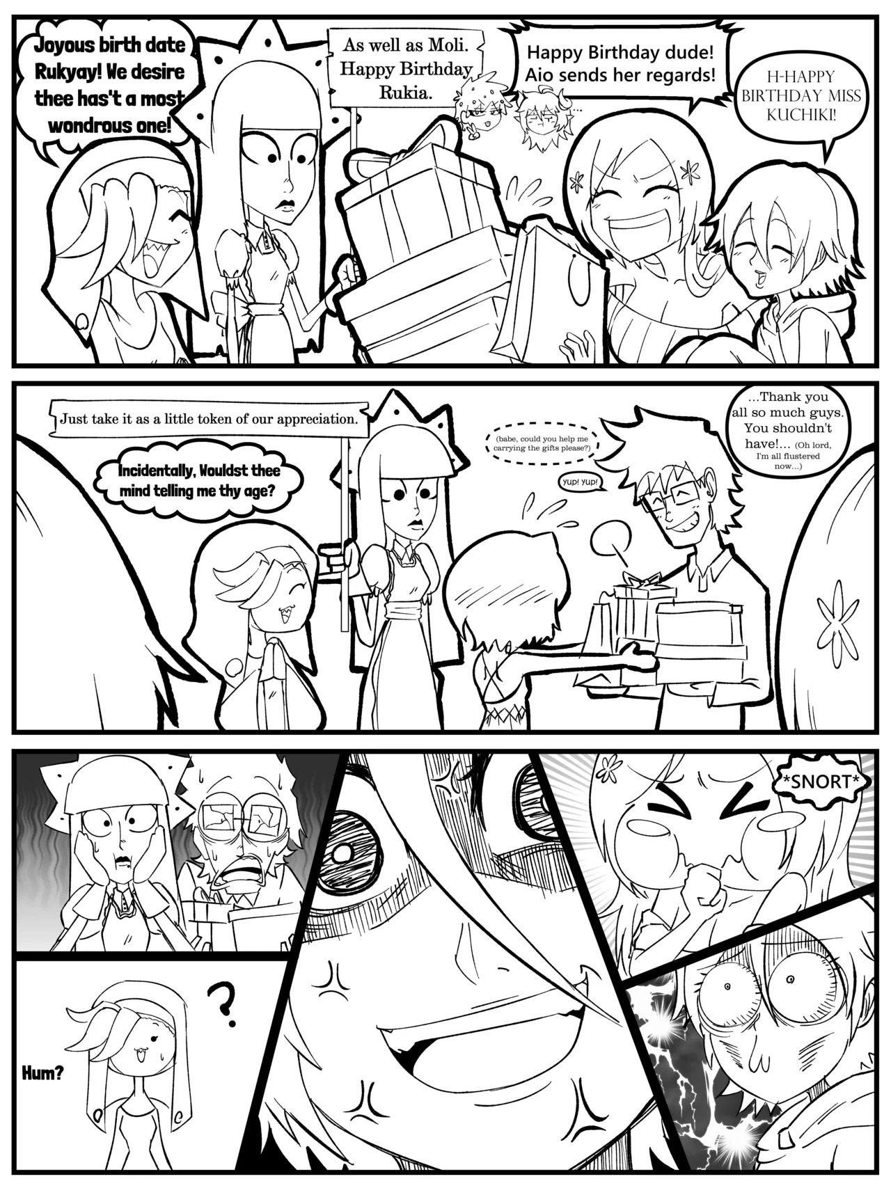 [CoffeeTheSeeker] RUKIA'S BIG ASS COLLECTION (BLEACH) - Page 188