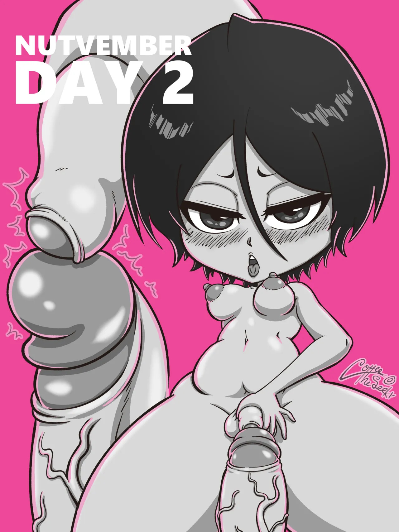 [CoffeeTheSeeker] RUKIA'S BIG ASS COLLECTION (BLEACH) - Page 208