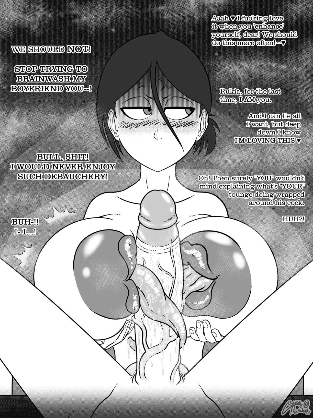 [CoffeeTheSeeker] RUKIA'S BIG ASS COLLECTION (BLEACH) - Page 240