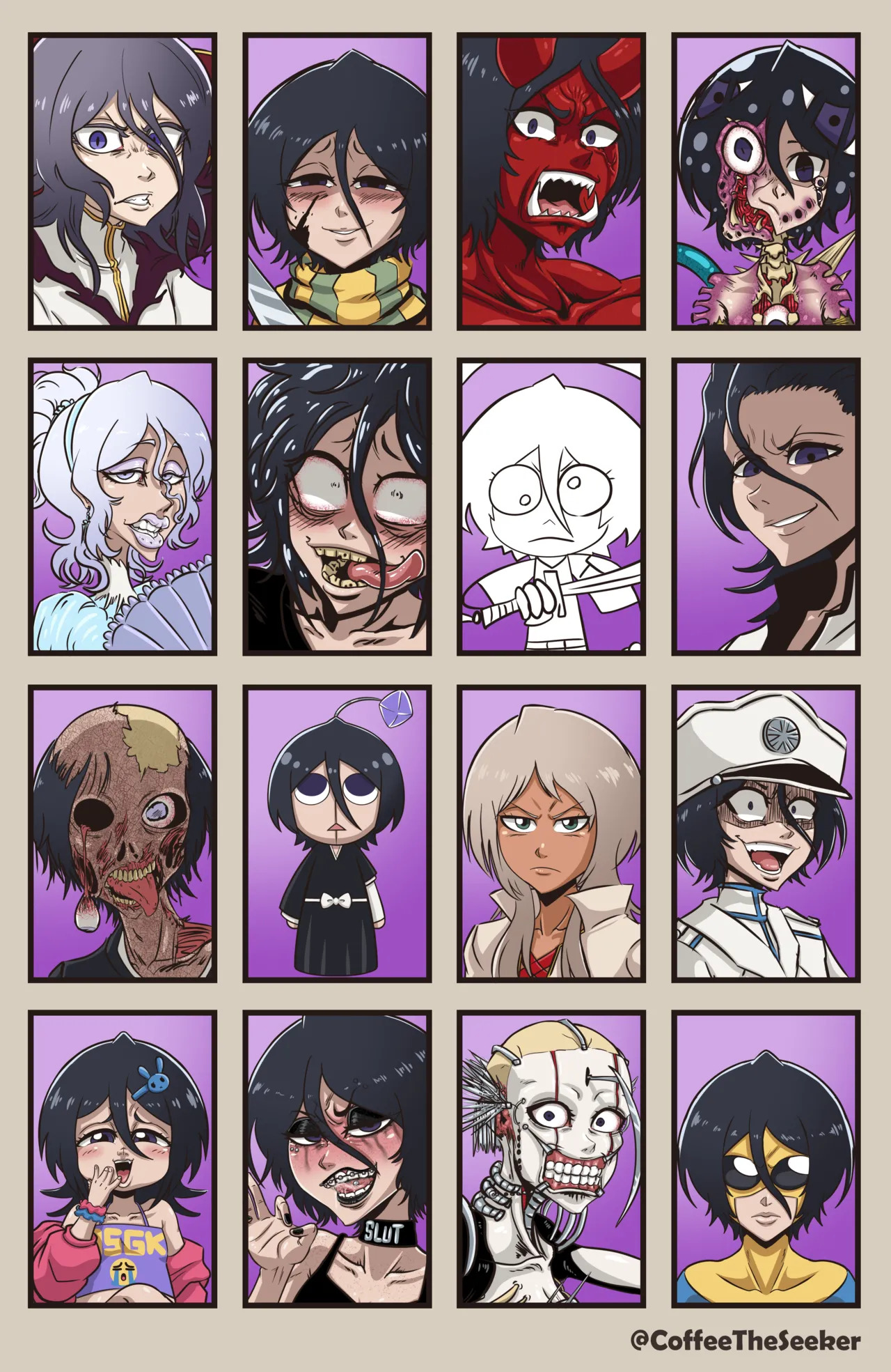 [CoffeeTheSeeker] RUKIA'S BIG ASS COLLECTION (BLEACH) - Page 30