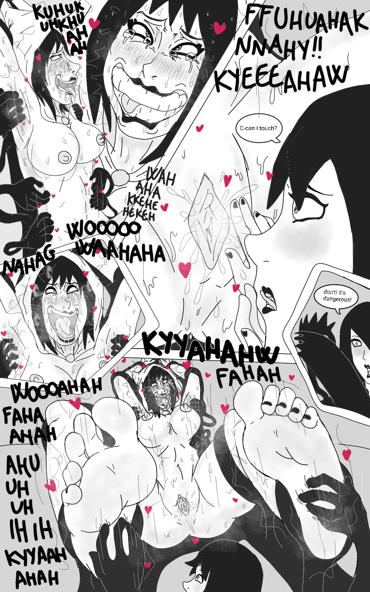 Which Tickle chapter second (Narutobyrufy) (COMIC) (TICKLING) [ongoing] - Page 18