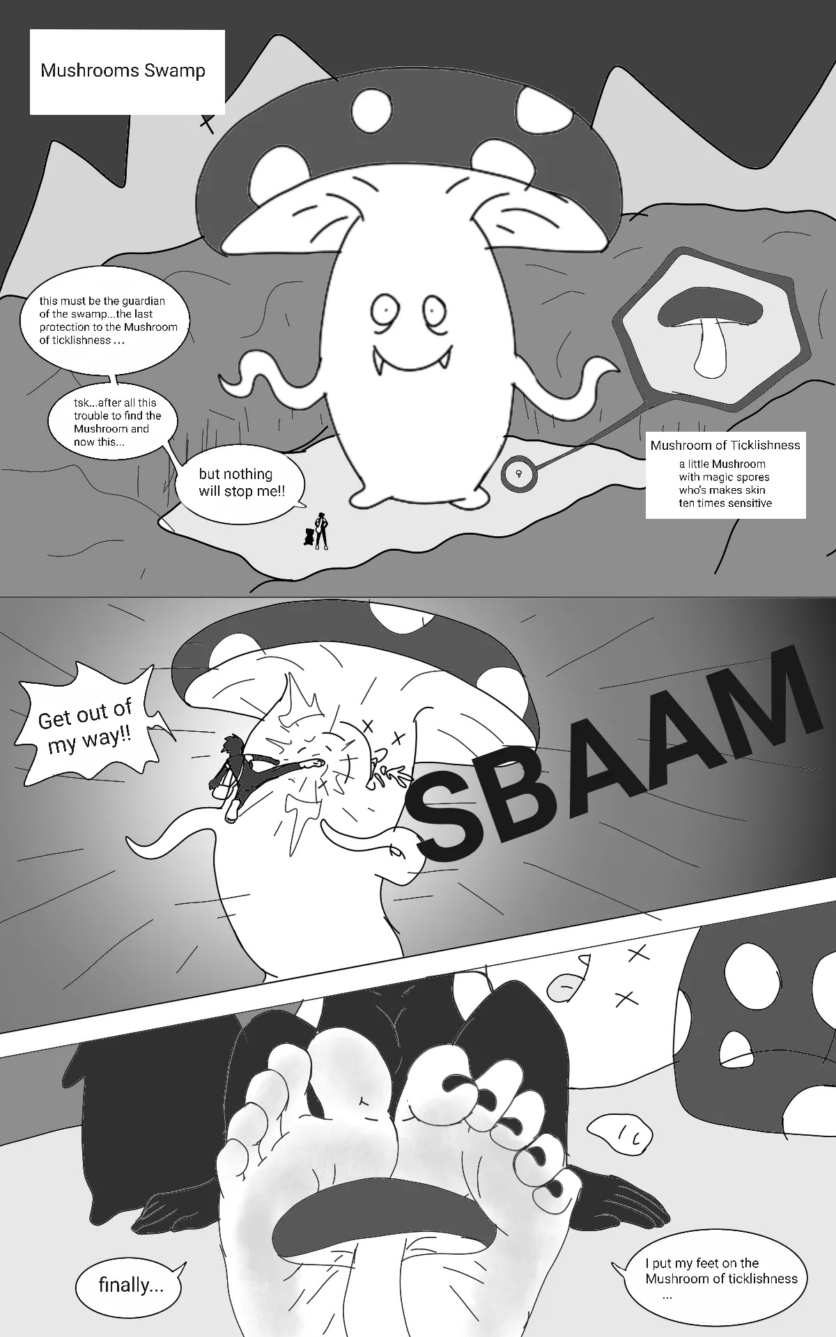 Which Tickle chapter second (Narutobyrufy) (COMIC) (TICKLING) [ongoing] - Page 27