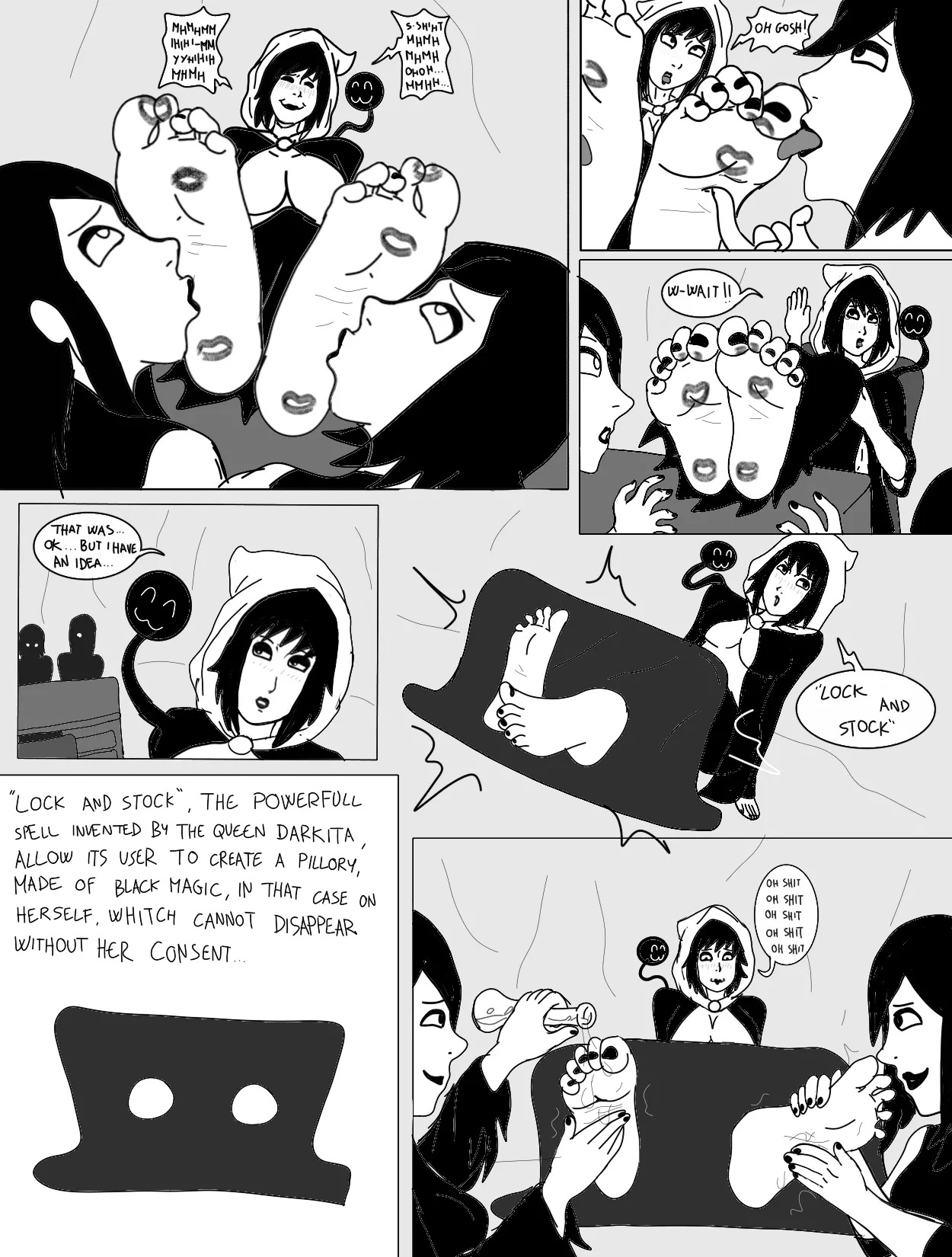 Which Tickle chapter second (Narutobyrufy) (COMIC) (TICKLING) [ongoing] - Page 9