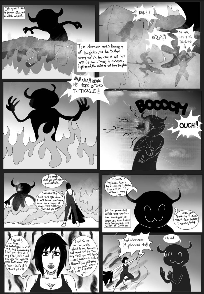 Which Tickle chapter second (Narutobyrufy) (COMIC) (TICKLING) [ongoing]