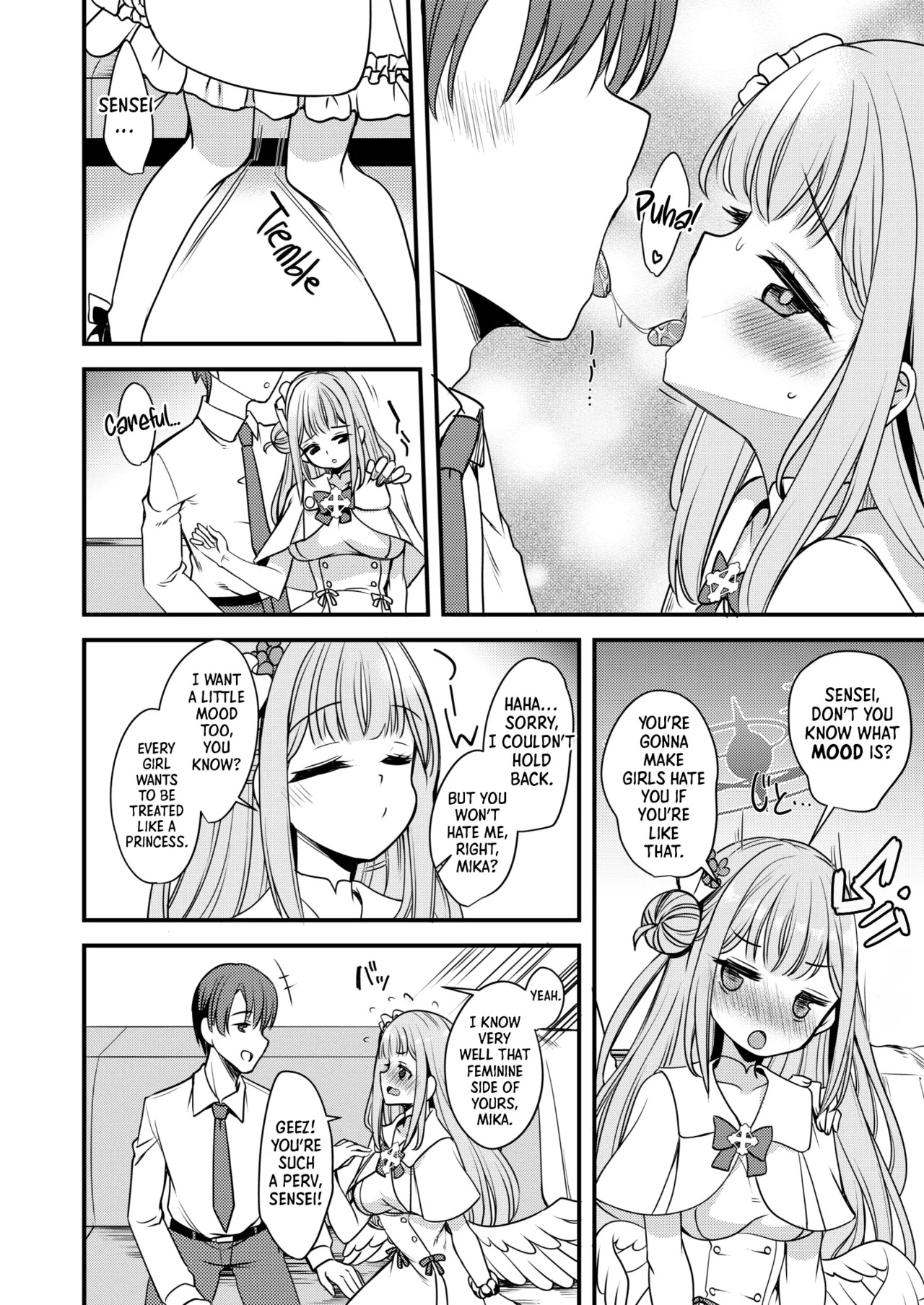 Watashi dake no Sensei... | My Sensei (Blue Archive) [English] [Shiro Translation] [Decensored] [Digital] - Page 9