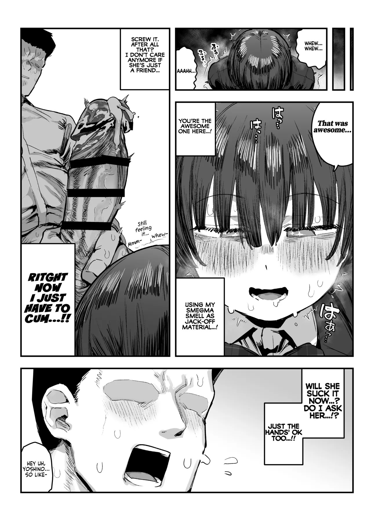 [Anon 2-okunen] Ittai Dou Natte Shimau no ka!? (Chinkasu shuu Okazu ni Onanie Saremasu) | What the hell will happen?! (She's gonna finger herself while sniffing my smegma stench!) [English] [KM_42] [Ongoing] - Page 118