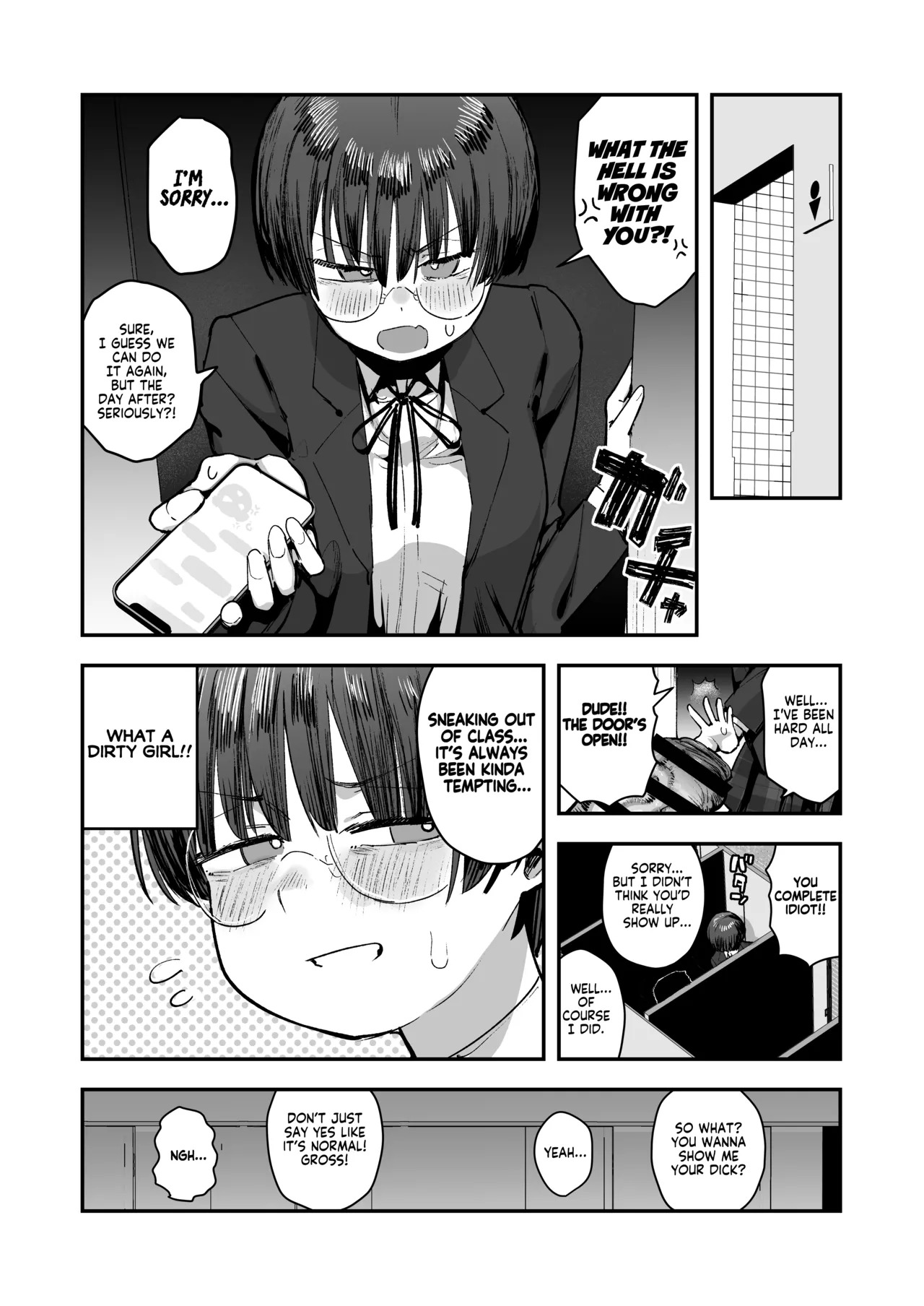 [Anon 2-okunen] Ittai Dou Natte Shimau no ka!? (Chinkasu shuu Okazu ni Onanie Saremasu) | What the hell will happen?! (She's gonna finger herself while sniffing my smegma stench!) [English] [KM_42] [Ongoing] - Page 32