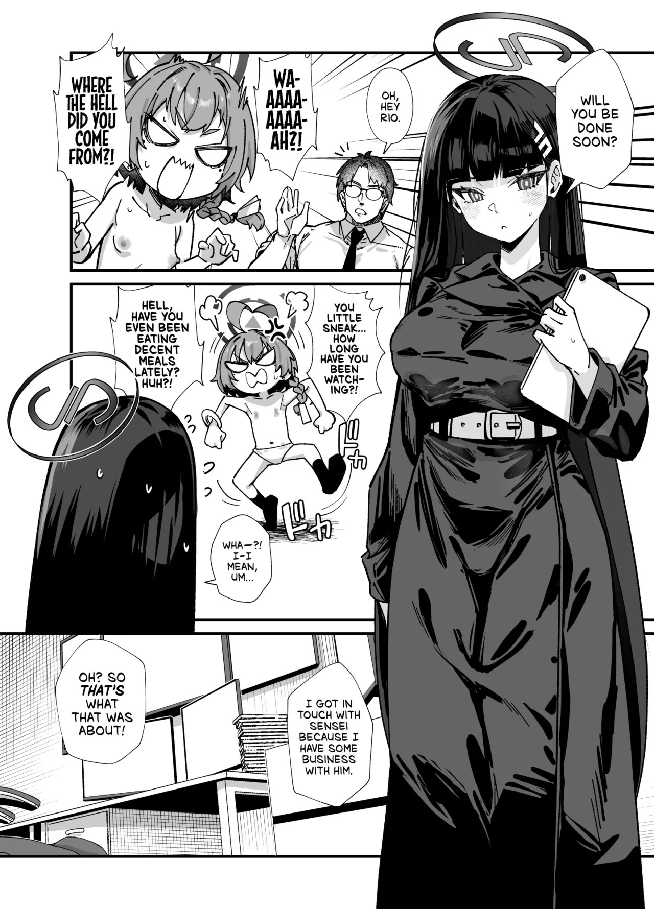 MILLENNIUM SEXPO ~Neru to Rio to Safe House de Mechakucha Sukebesuru Hen ~ | MILLENIUM SEXPO ~Getting Down and Dirty at the Safehouse with Neru and Rio~ (Blue Archive) [English] [head empty] [Digital] - Page 16