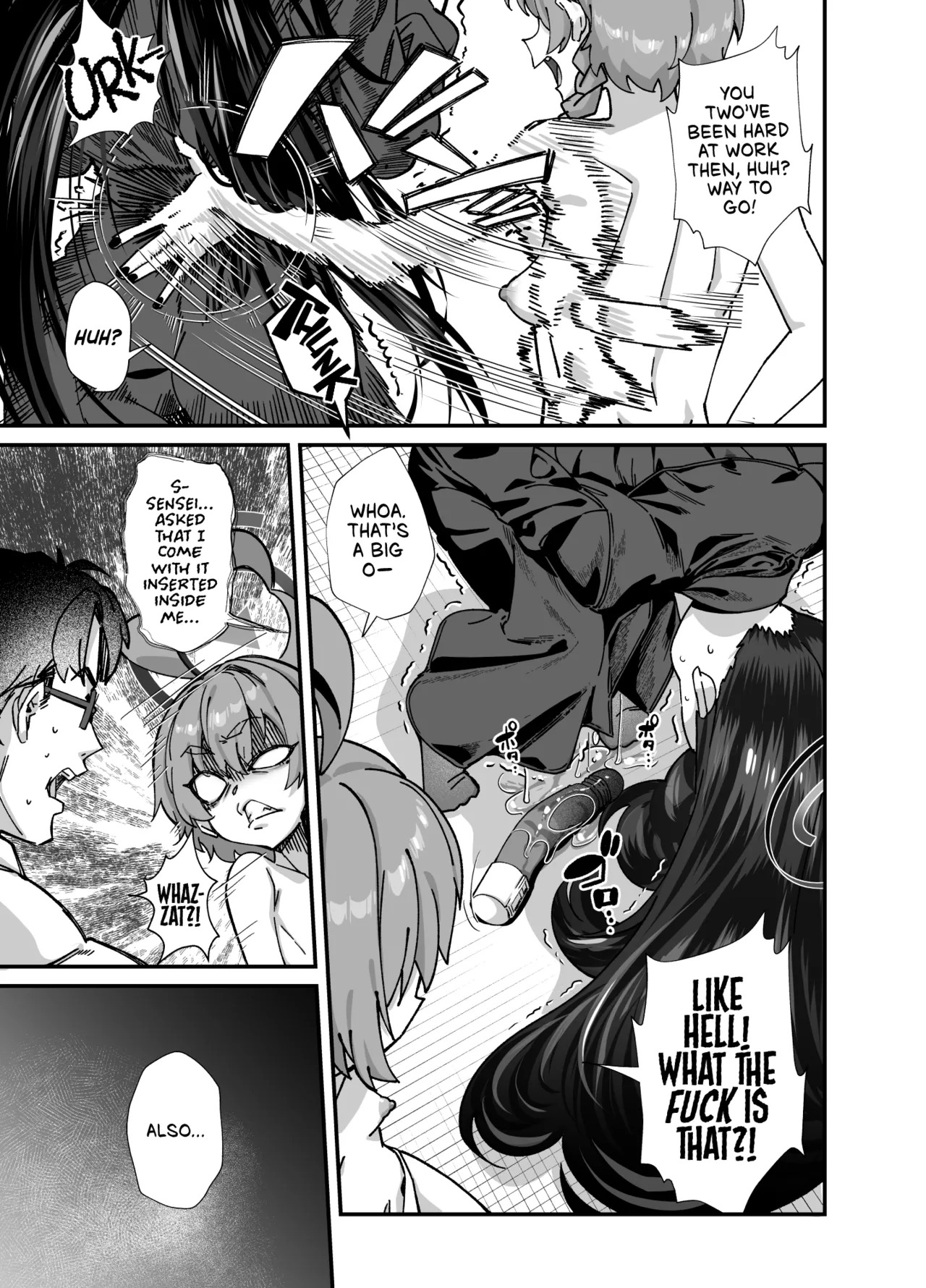MILLENNIUM SEXPO ~Neru to Rio to Safe House de Mechakucha Sukebesuru Hen ~ | MILLENIUM SEXPO ~Getting Down and Dirty at the Safehouse with Neru and Rio~ (Blue Archive) [English] [head empty] [Digital] - Page 17