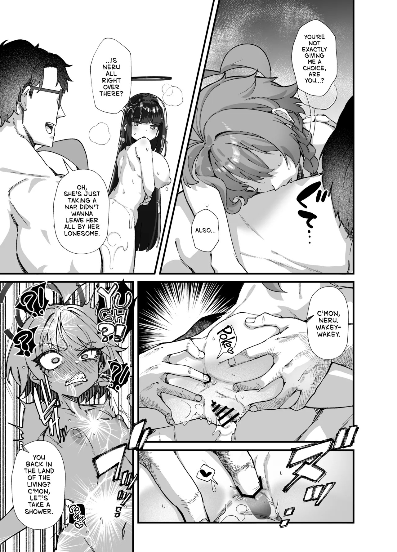 MILLENNIUM SEXPO ~Neru to Rio to Safe House de Mechakucha Sukebesuru Hen ~ | MILLENIUM SEXPO ~Getting Down and Dirty at the Safehouse with Neru and Rio~ (Blue Archive) [English] [head empty] [Digital] - Page 29