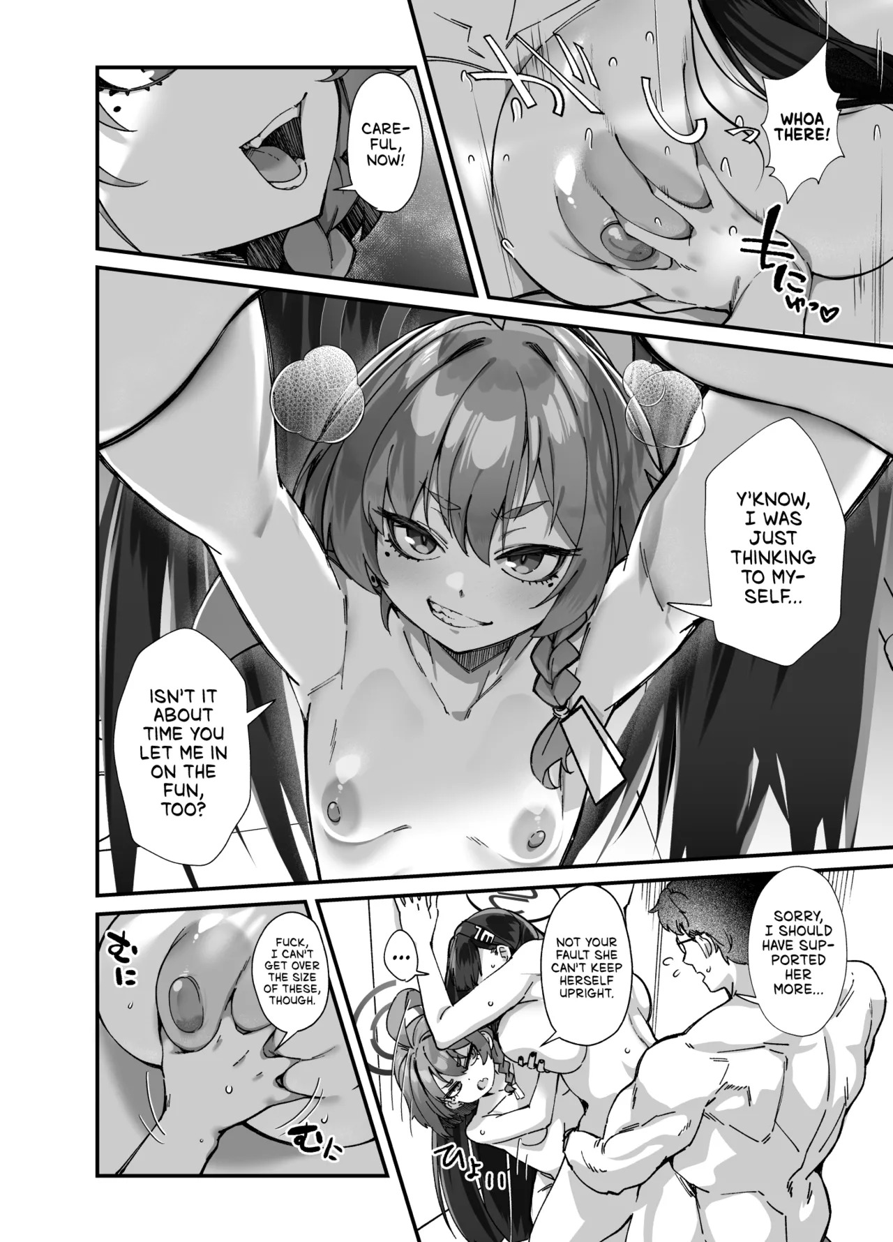 MILLENNIUM SEXPO ~Neru to Rio to Safe House de Mechakucha Sukebesuru Hen ~ | MILLENIUM SEXPO ~Getting Down and Dirty at the Safehouse with Neru and Rio~ (Blue Archive) [English] [head empty] [Digital] - Page 40