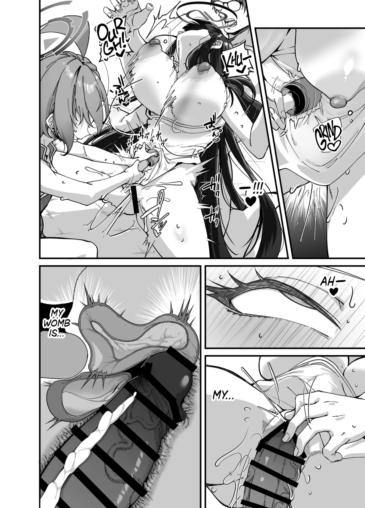 MILLENNIUM SEXPO ~Neru to Rio to Safe House de Mechakucha Sukebesuru Hen ~ | MILLENIUM SEXPO ~Getting Down and Dirty at the Safehouse with Neru and Rio~ (Blue Archive) [English] [head empty] [Digital] - Page 70